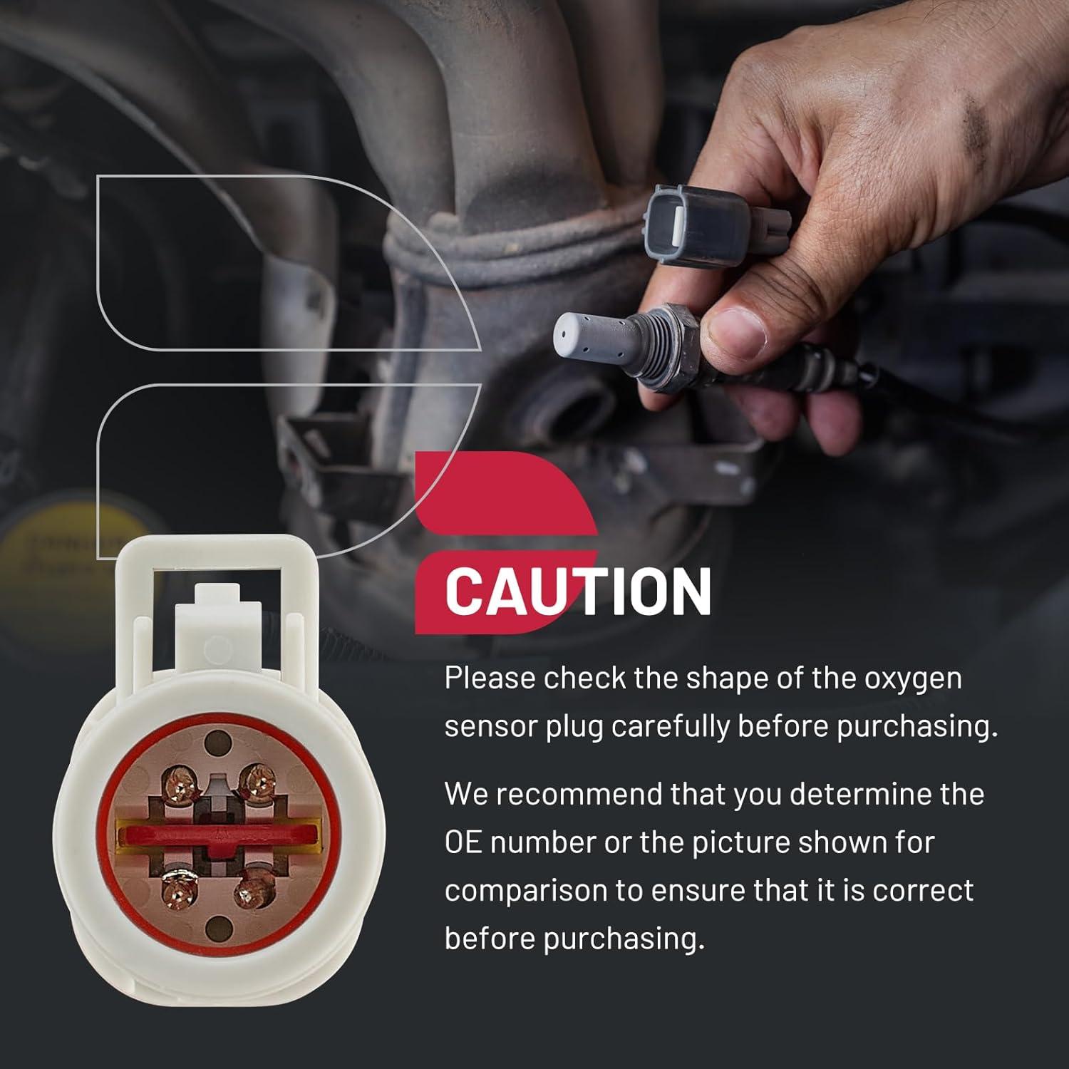 Sensor de Oxígeno BDFHYK Compatible Ford F150 E150 4PCS