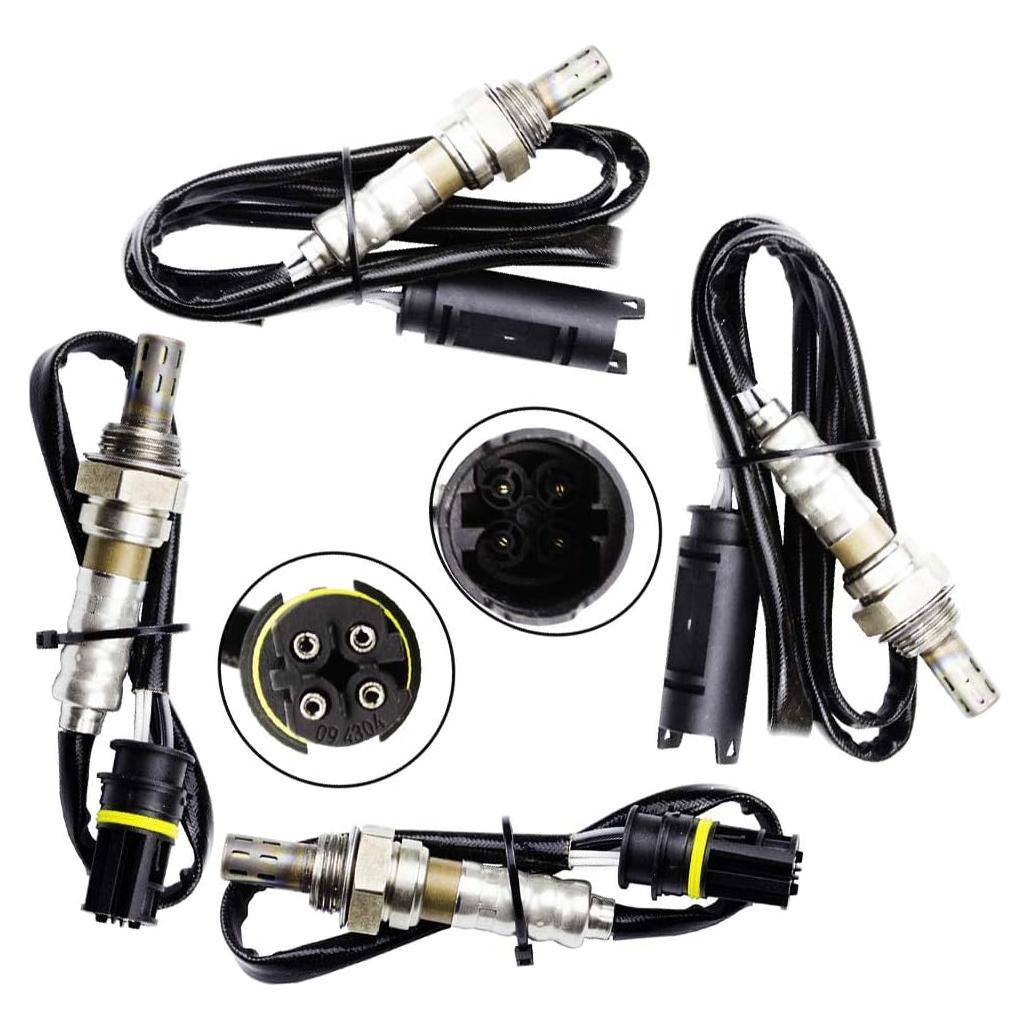 Juego de 4 Sensores de Oxígeno O2 Guniang para BMW E46