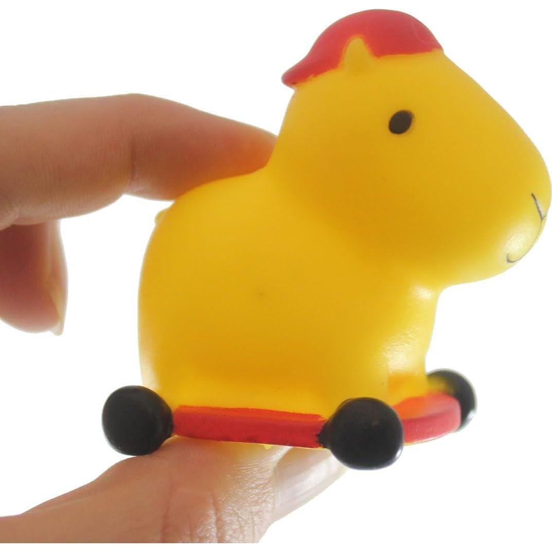 Conjunto de 10 Figuras de Capibara Vestidas - Juguetes Mentes Curiosas