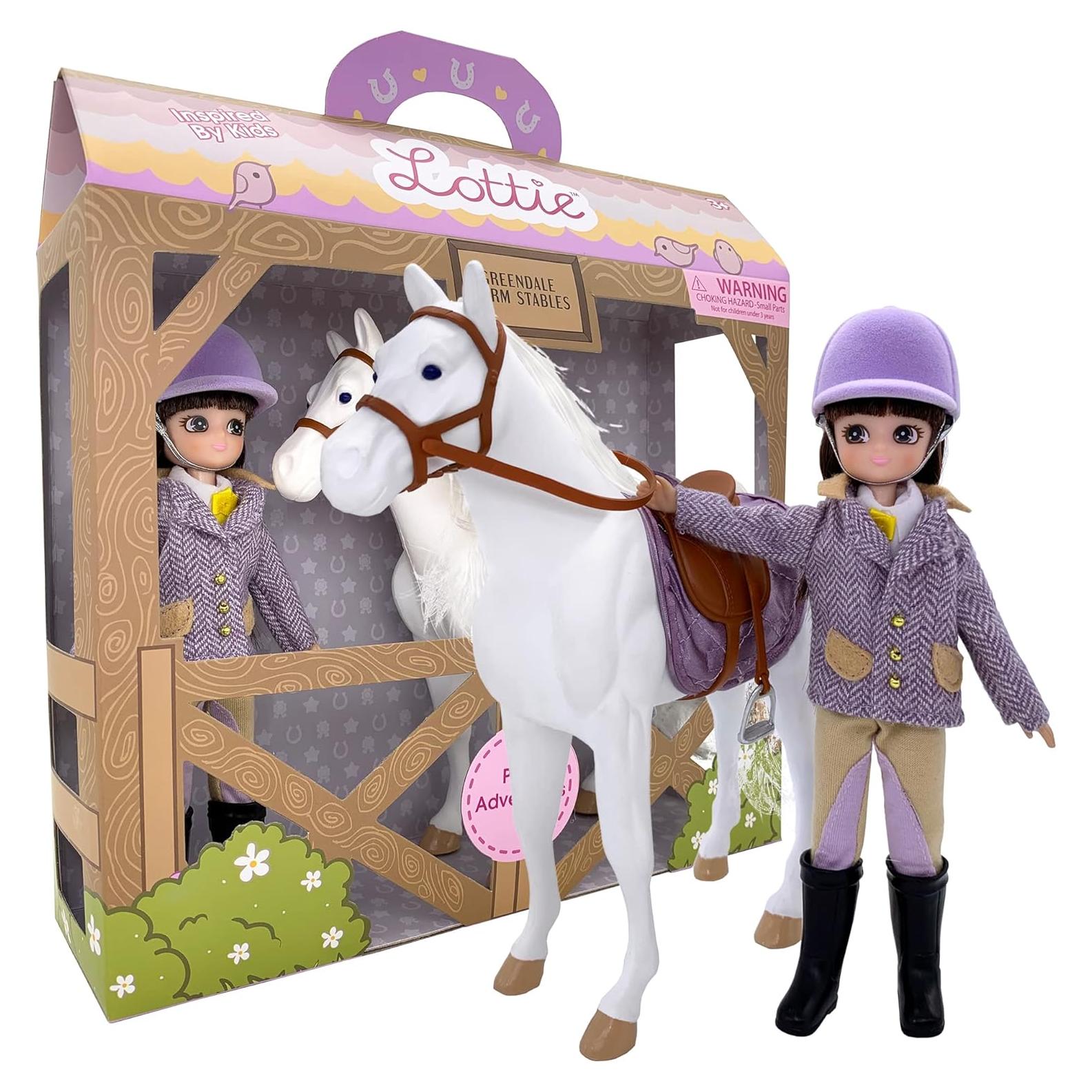 Conjunto de Muñecas Lottie Pony Adventures con Caballo