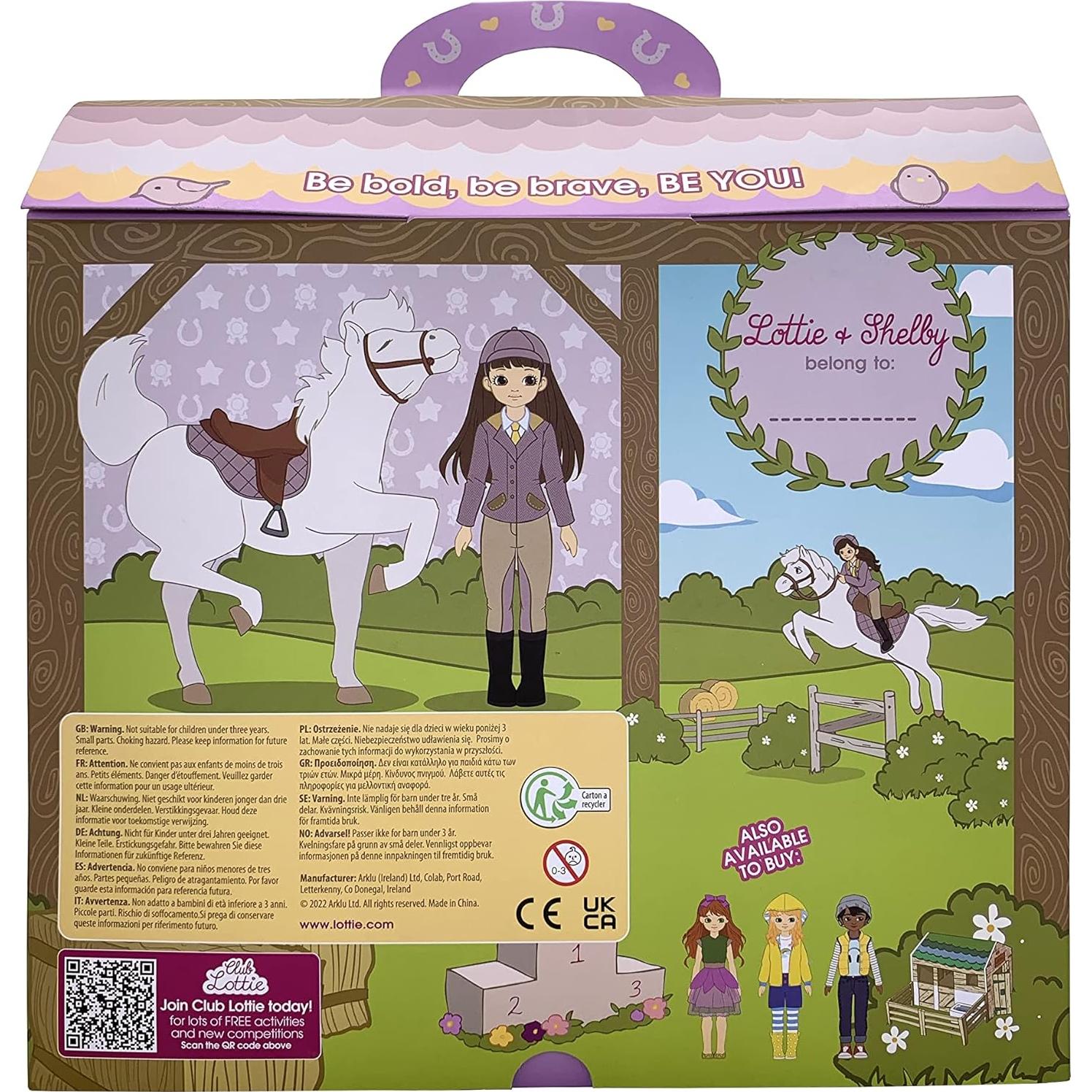 Conjunto de Muñecas Lottie Pony Adventures con Caballo