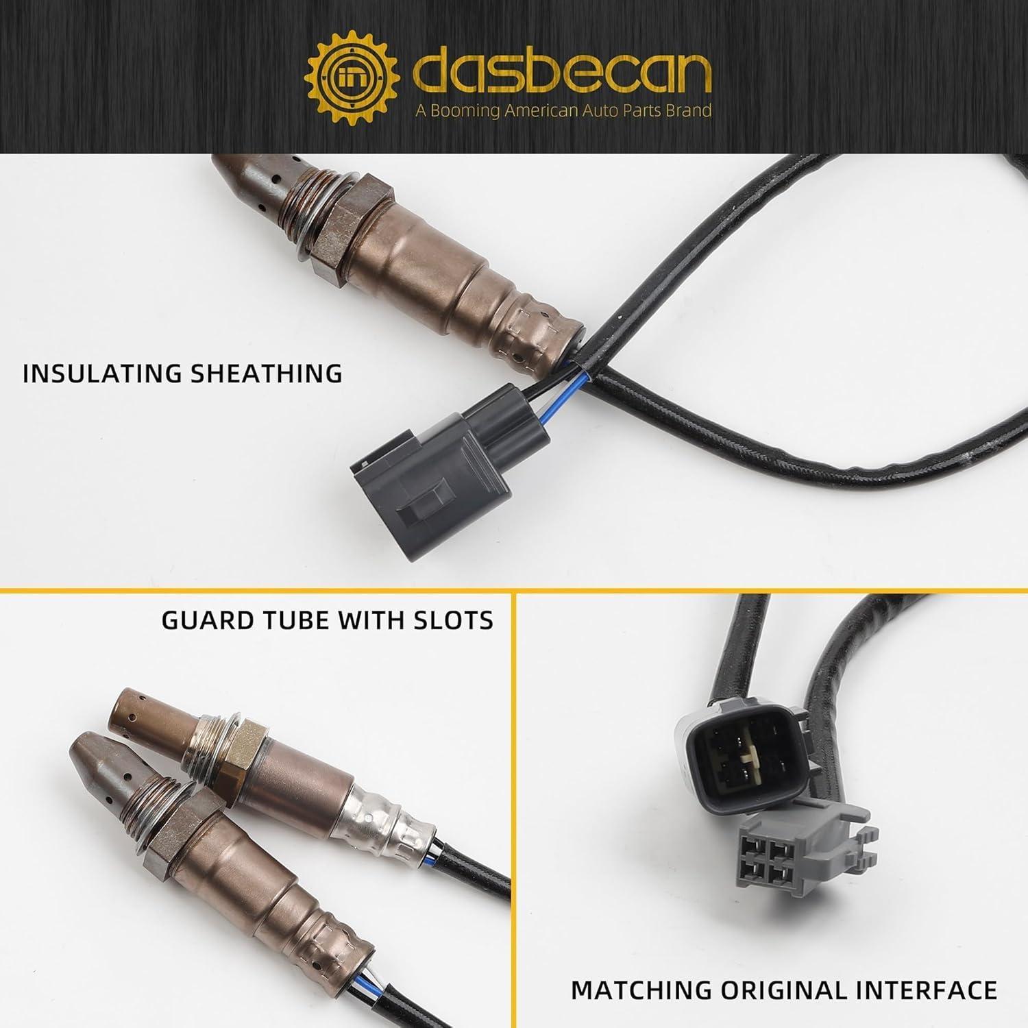 Sensor de Oxígeno Dasbecan O2 2PCS para Toyota Corolla 1.8L