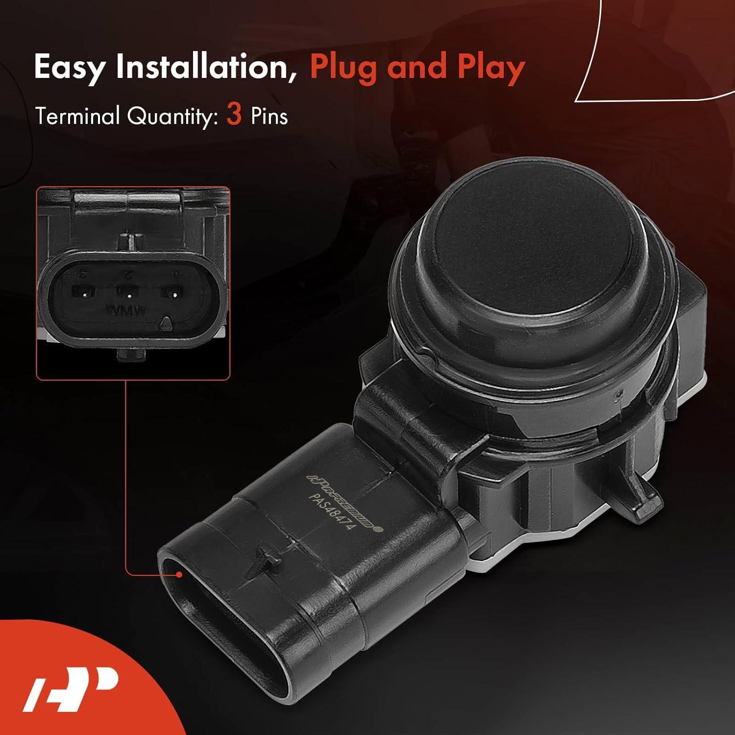 Sensor de Estacionamiento A-Premium 4 Piezas para Tesla