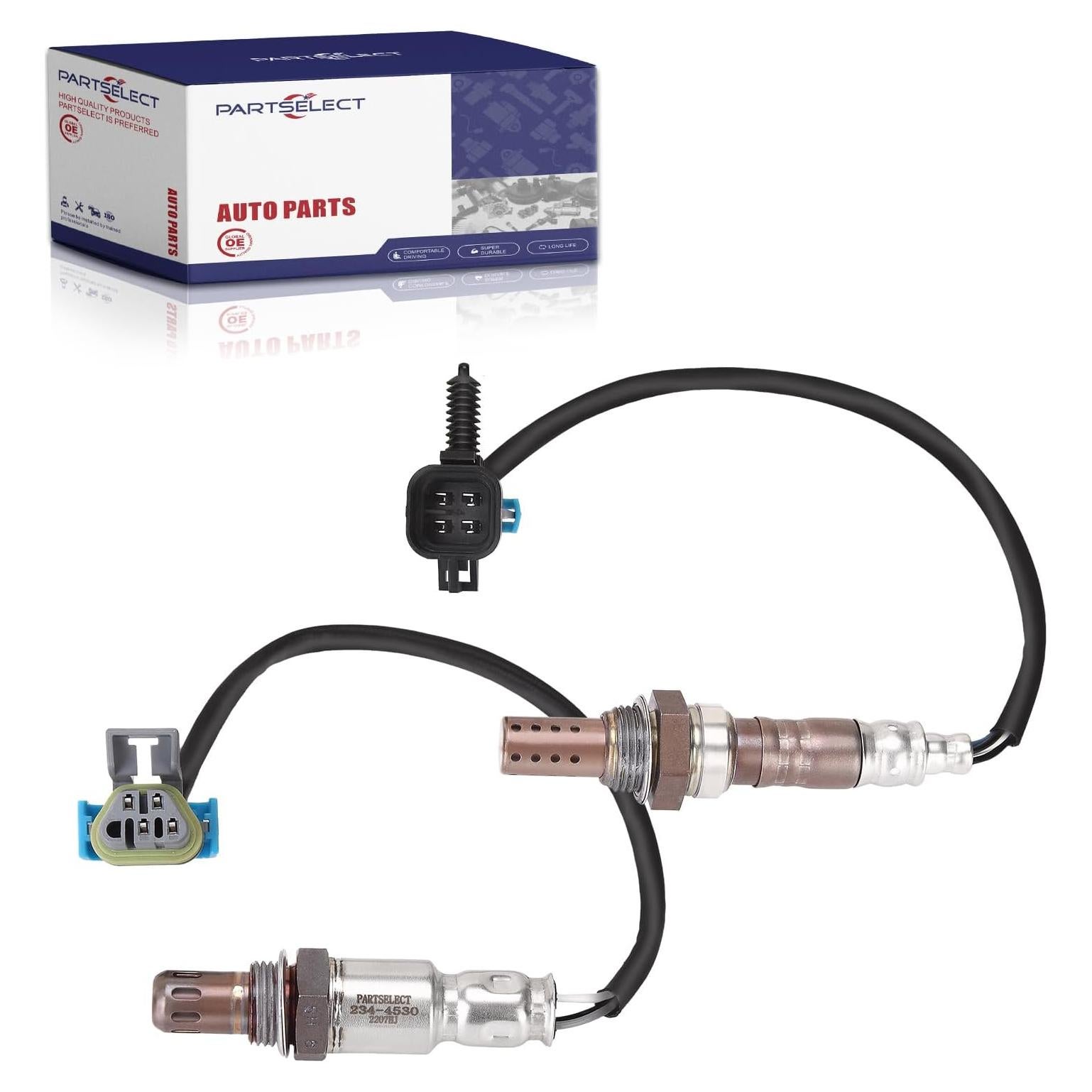 Juego de 2 Sensores de Oxígeno Partselect 234-4242 234-4530