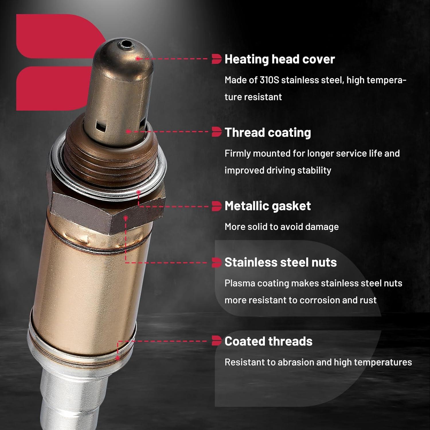 Sensor de Oxígeno O2 BDFHYK Upstream Downstream 238g