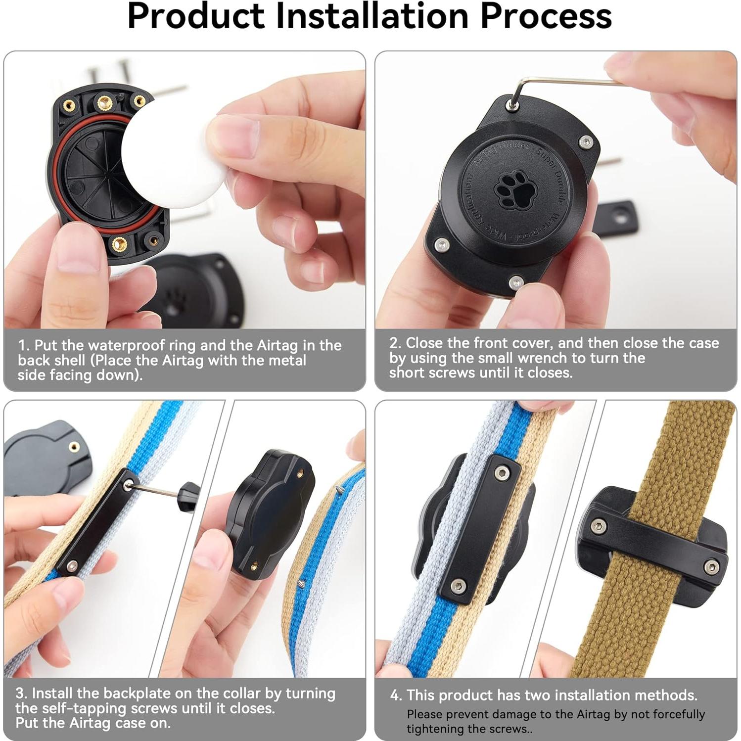 Soporte para Collar de Perros CITYWAY D01-1 Impermeable