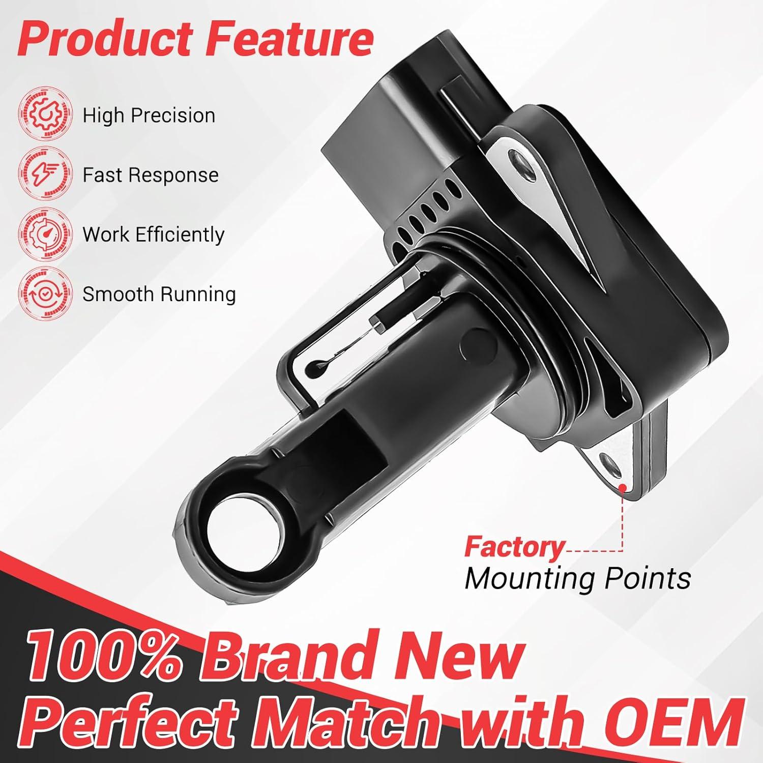 Sensor de Flujo de Aire Masivo Keriolee 22204-21010 Compatible