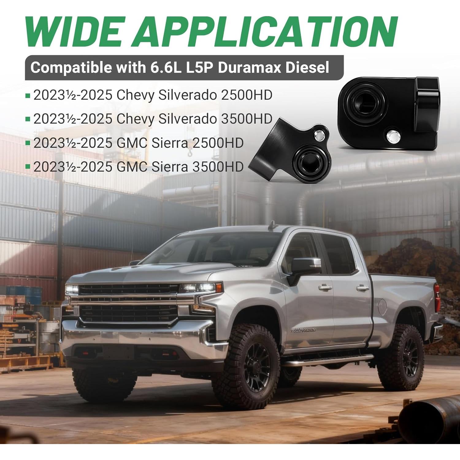 Kit Espaciador Sensor MAP Rendrox para Chevy Silverado 2023-2025