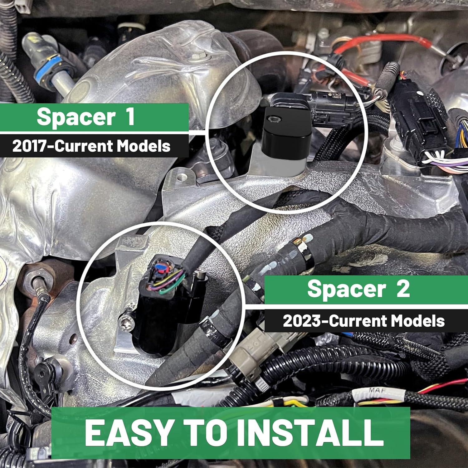 Kit Espaciador Sensor MAP Rendrox para Chevy Silverado 2023-2025