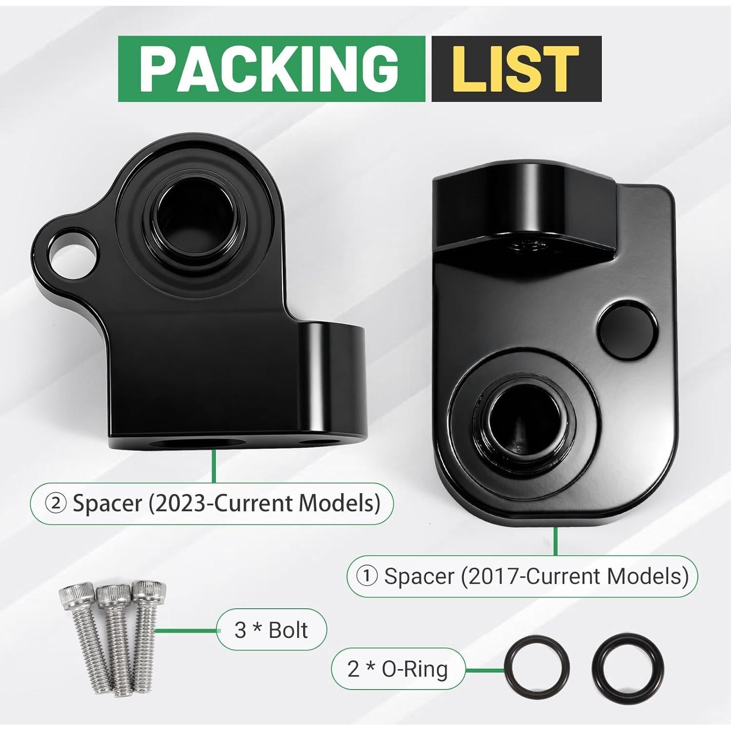 Kit Espaciador Sensor MAP Rendrox para Chevy Silverado 2023-2025