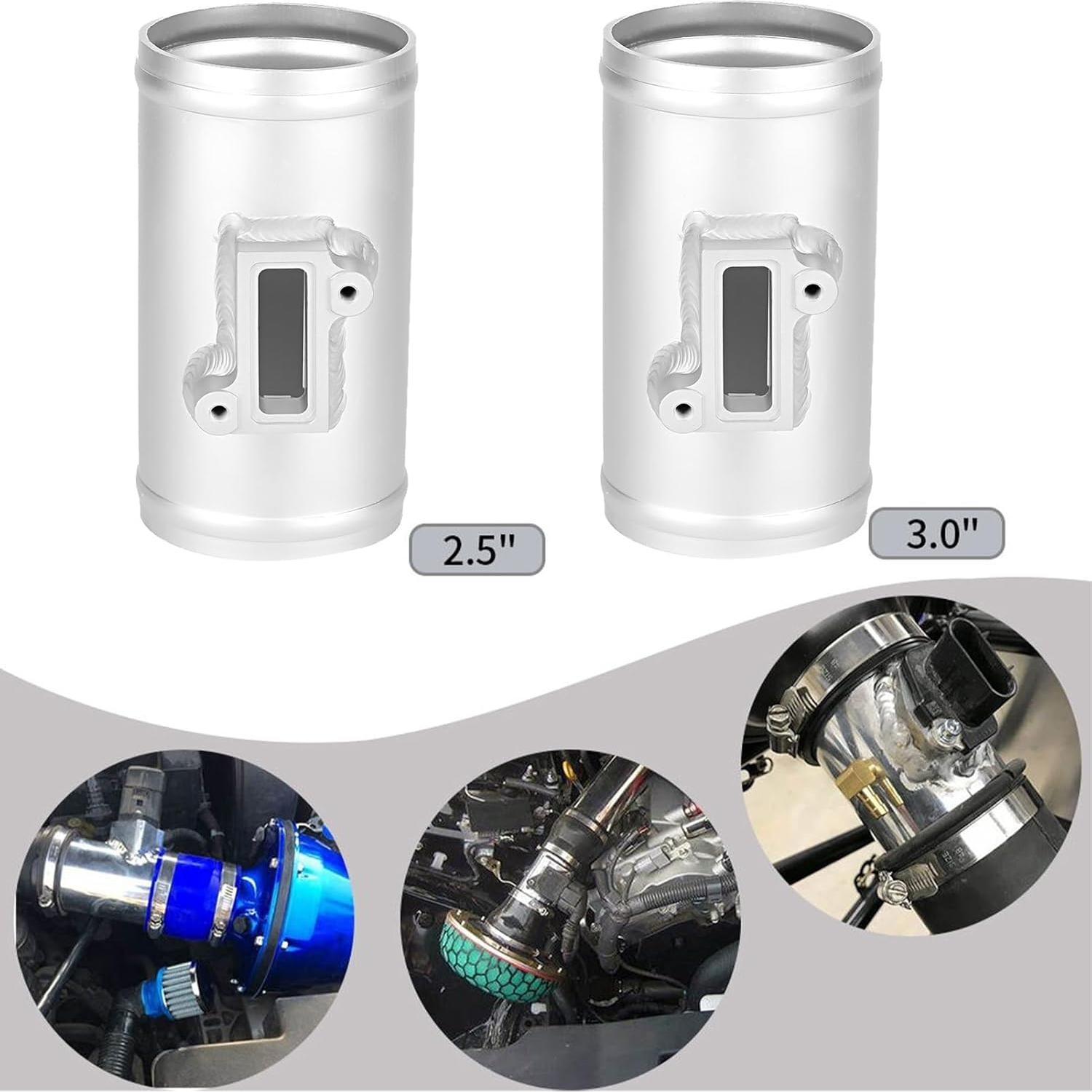 Base Sensor Flujo Aire Aluminio Yuecoom 63mm para Honda Nissan