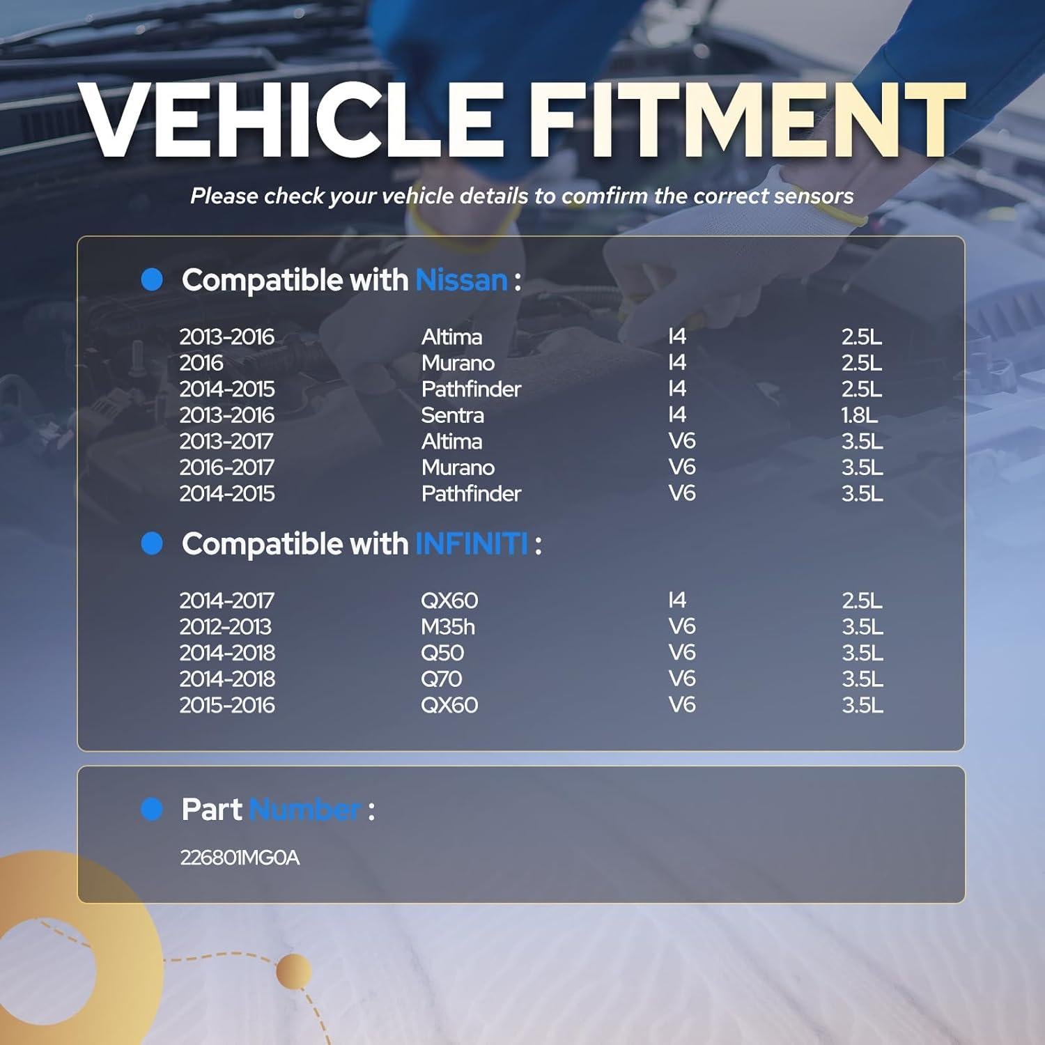 Sensor de Flujo de Aire Masivo ENA para Nissan e Infiniti