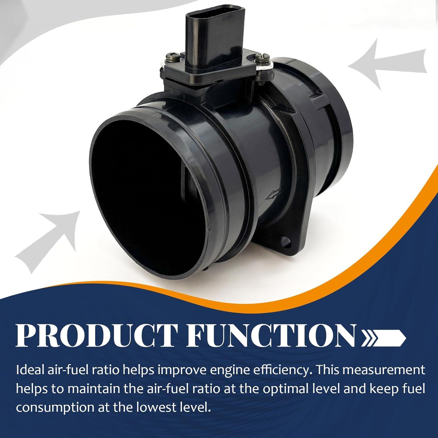 Sensor de Flujo de Aire Masivo Pleoos 06J906461B Compatible Audi VW