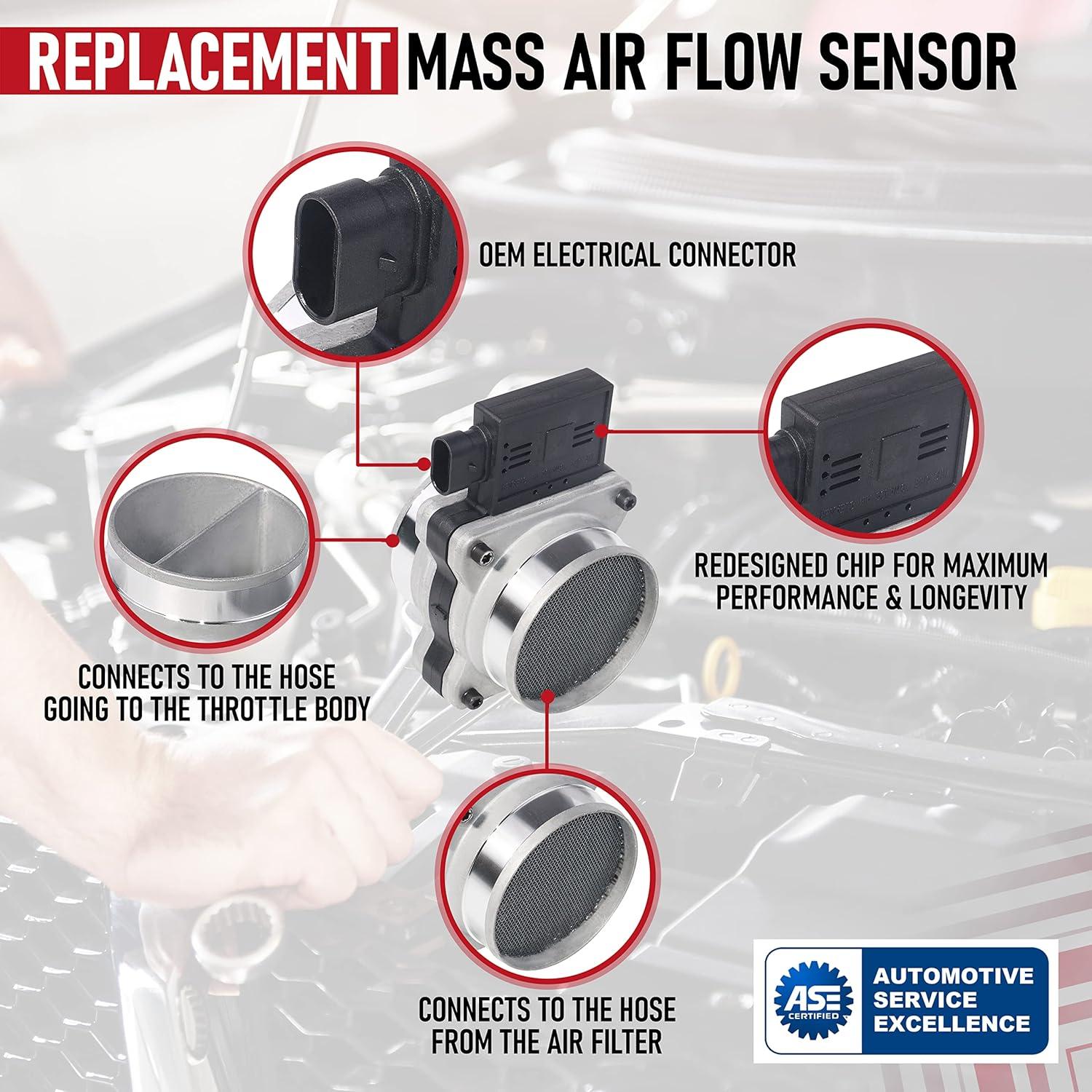 Sensor de Flujo de Aire Masivo AA Ignition 2133458 Compatible GM