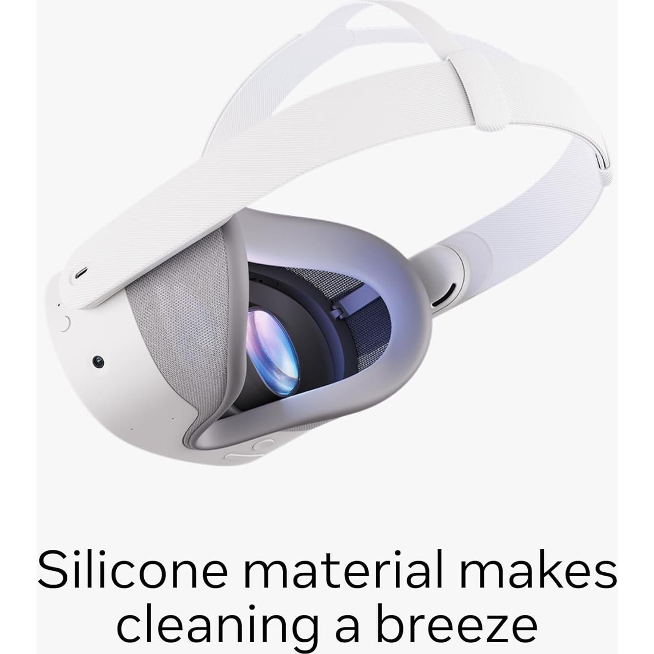 Interfaz Facial Transpirable Meta Quest 3S - Comodidad y Ventilación