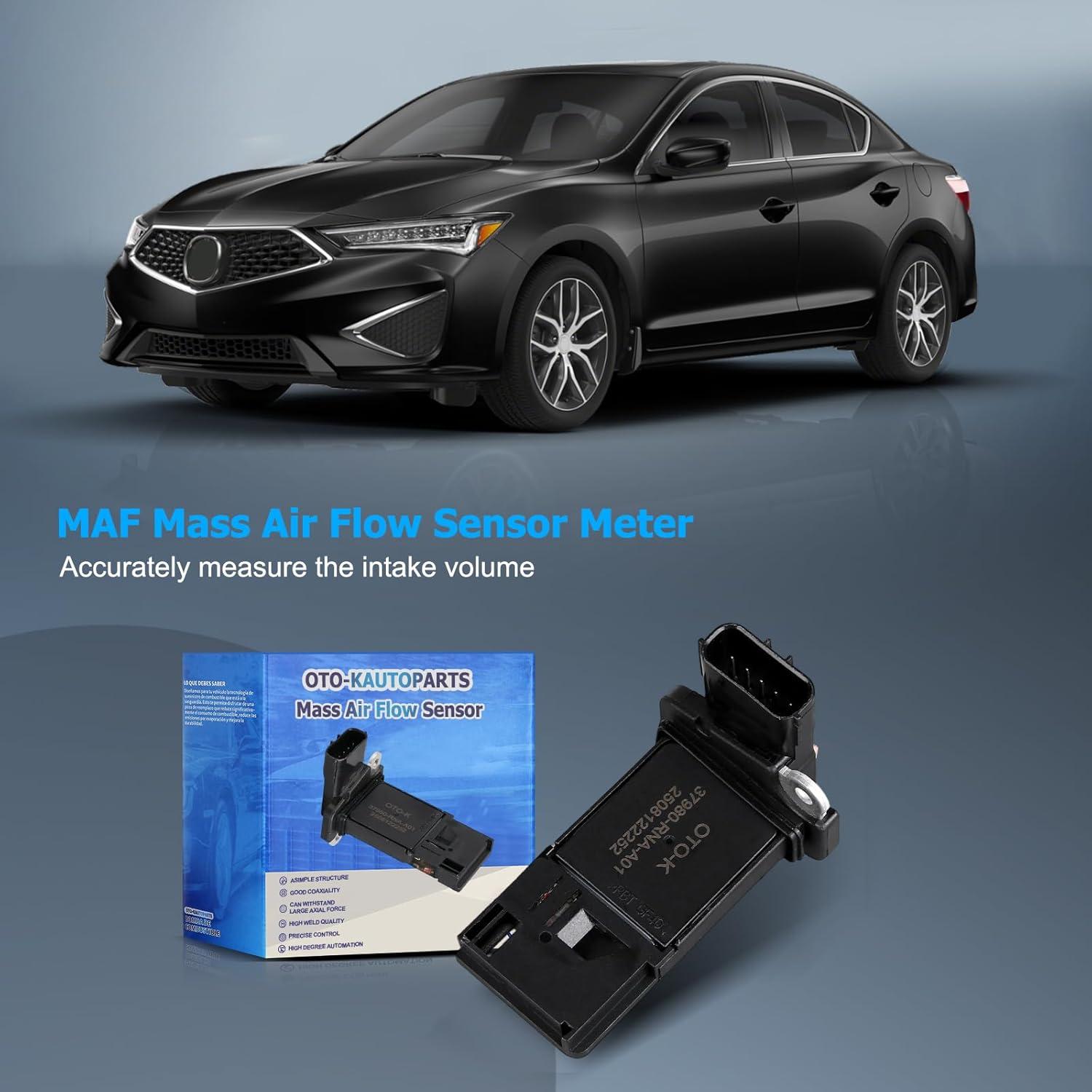 Sensor de Flujo de Aire Masivo OTO-K MAF para Honda y Acura