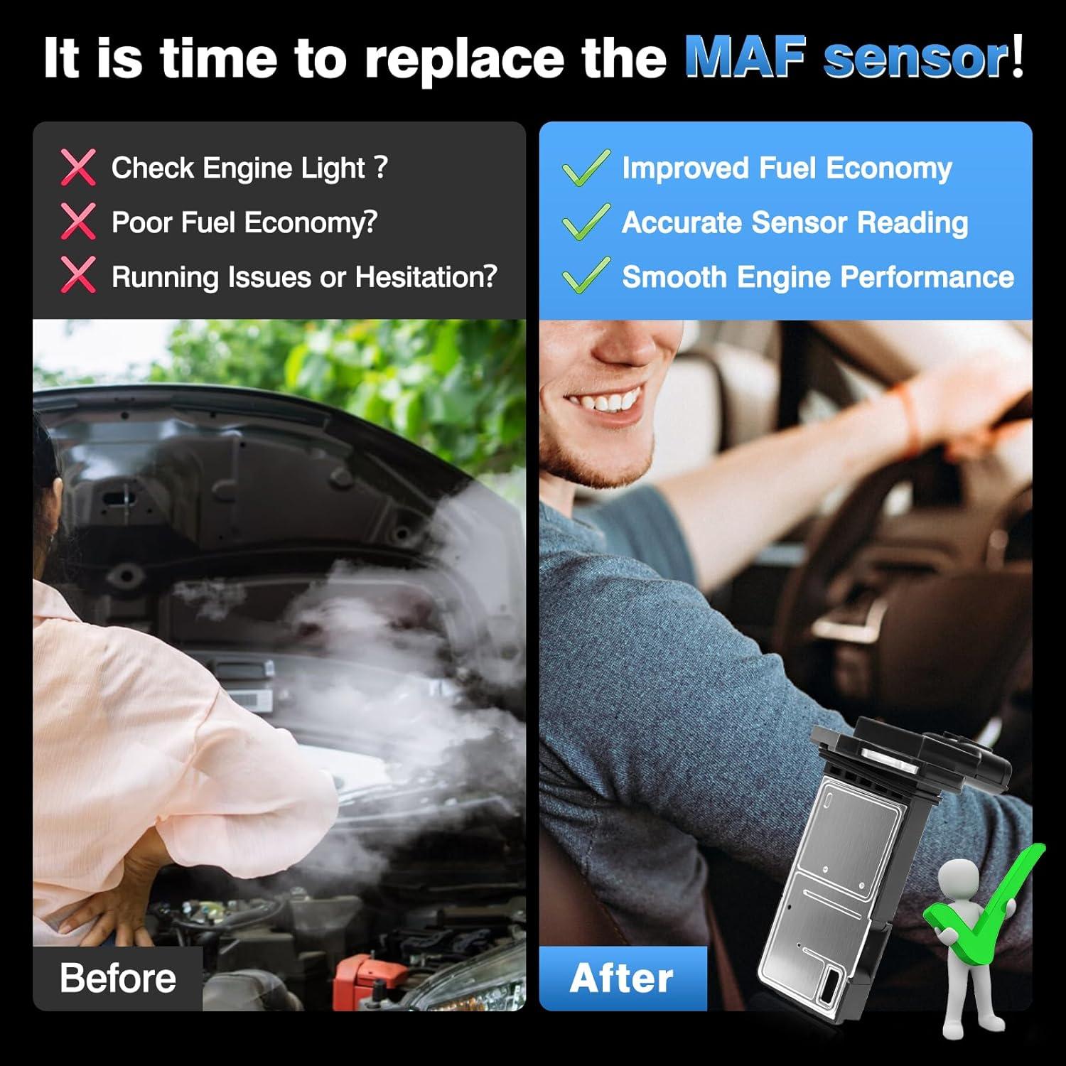 Sensor de Flujo de Aire Masivo TOP-MAX para Honda y Acura