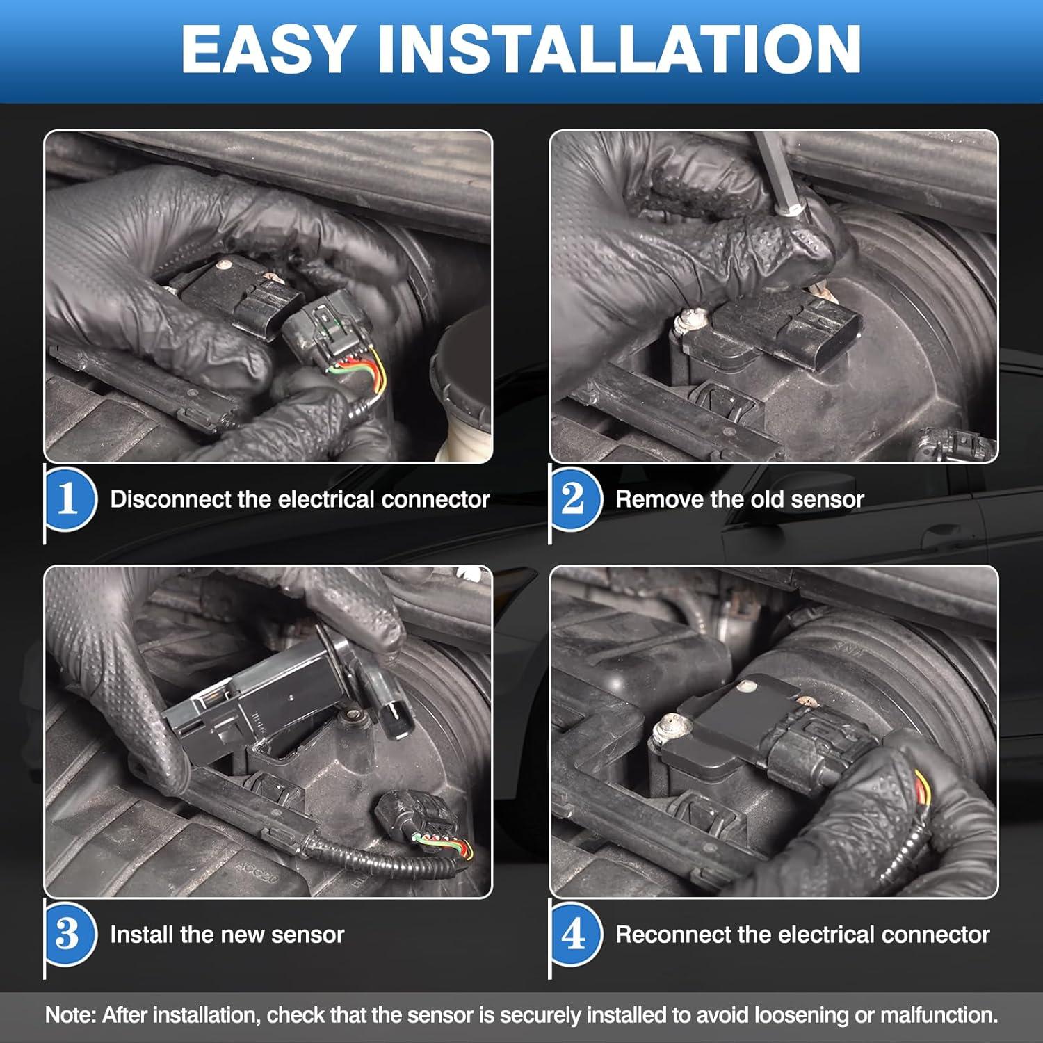 Sensor de Flujo de Aire Masivo TOP-MAX para Honda y Acura