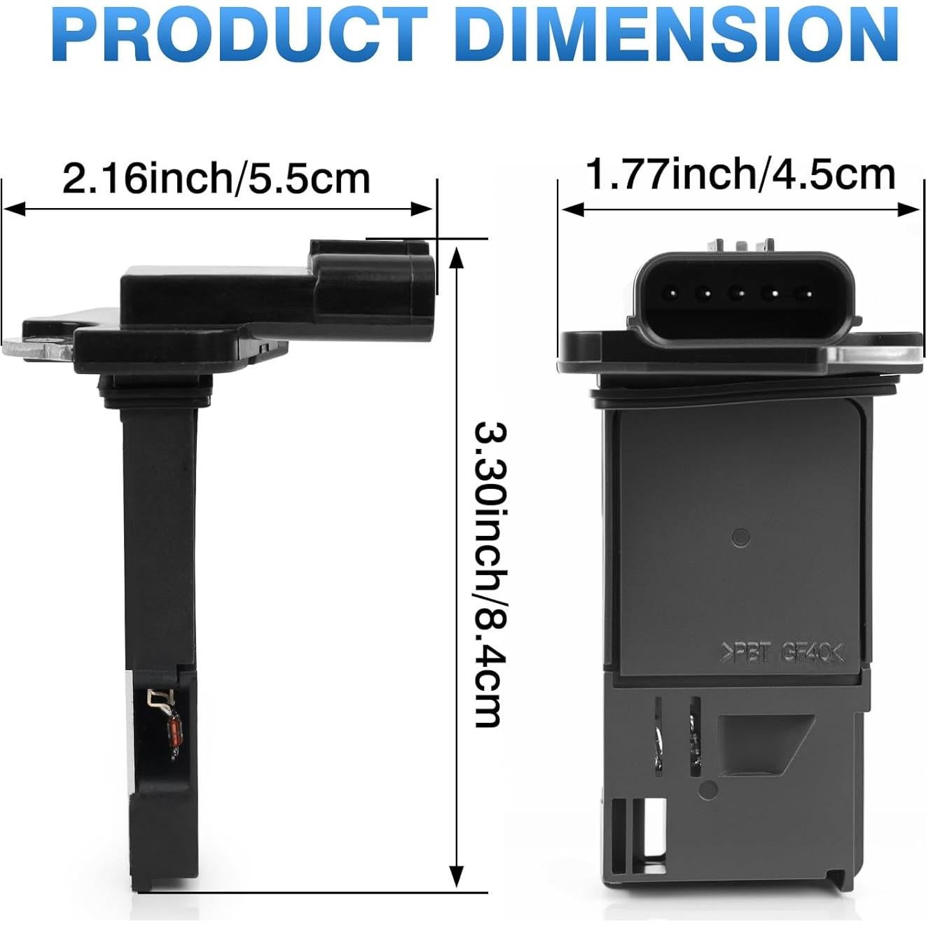 Sensor de Flujo de Aire Masivo TOP-MAX para Honda y Acura