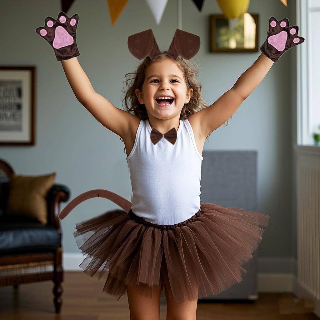 Disfraz Infantil Perro Salchicha Kirei Sui Tutu Diadema