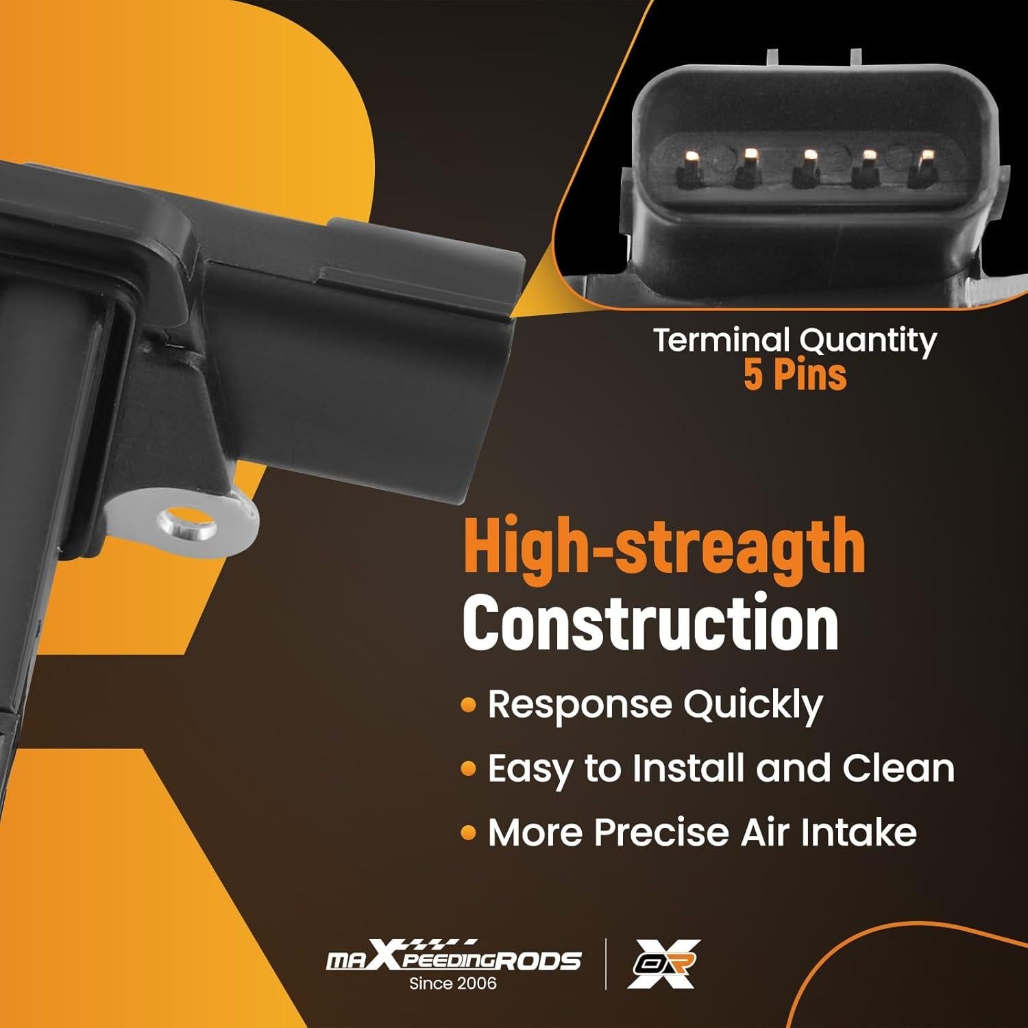 Sensor de Flujo de Aire Masivo maXpeedingrods para Honda y Acura