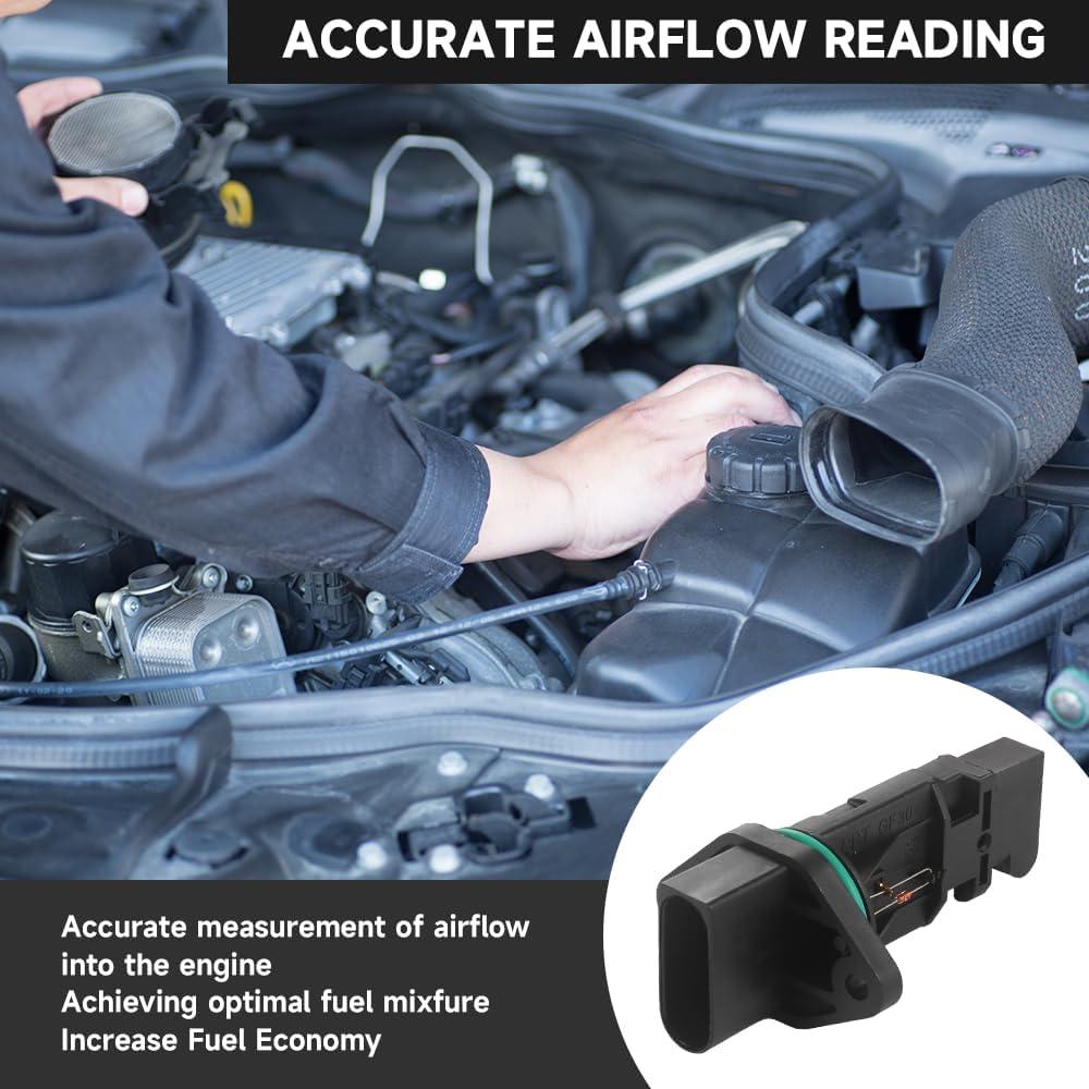 Sensor de Flujo de Aire Masivo YOLLKY 2407yo076 Compatible Audi y VW