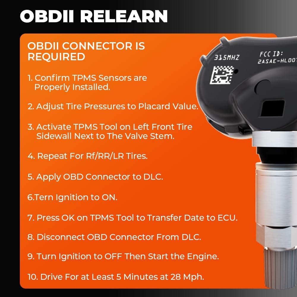 Sensor TPMS Jsueng 426070C060 para Toyota Sequoia/Sienna/Tundra