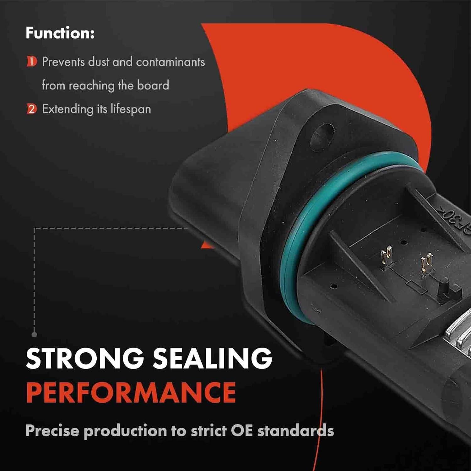 Sensor de Flujo de Aire Masivo A-Premium 5 Pines para Audi TT 2001-2002