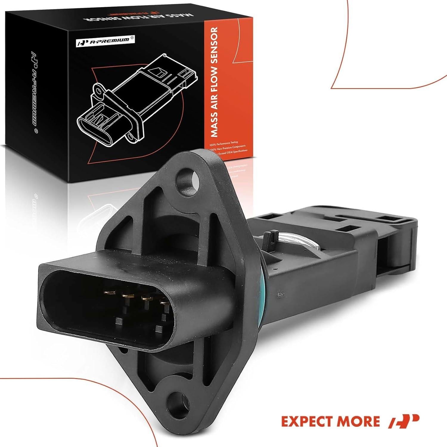 Sensor de Flujo de Aire Masivo A-Premium 5 Pines para Audi TT 2001-2002