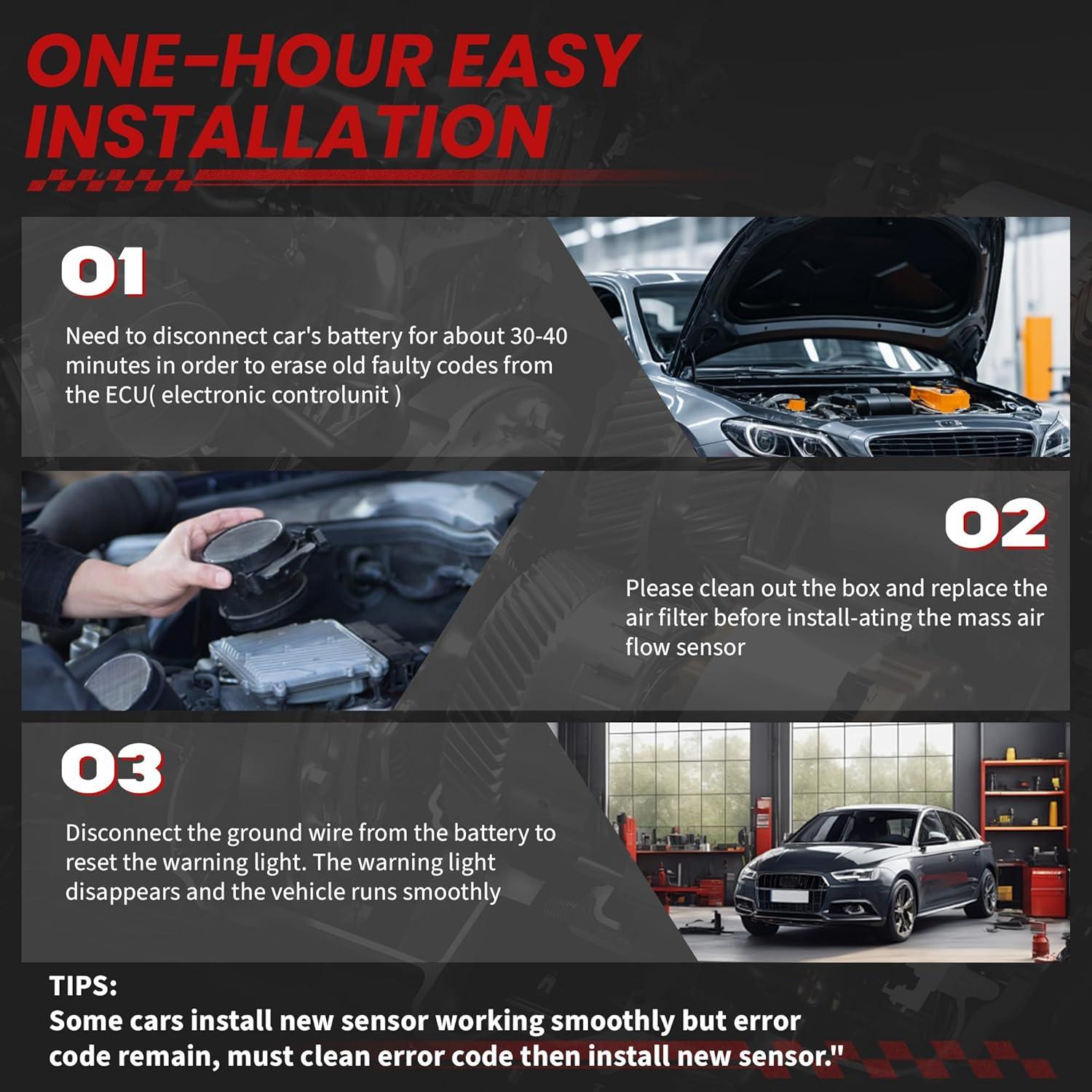 Sensor de Flujo de Aire Masivo TSSLIIN para Audi y VW