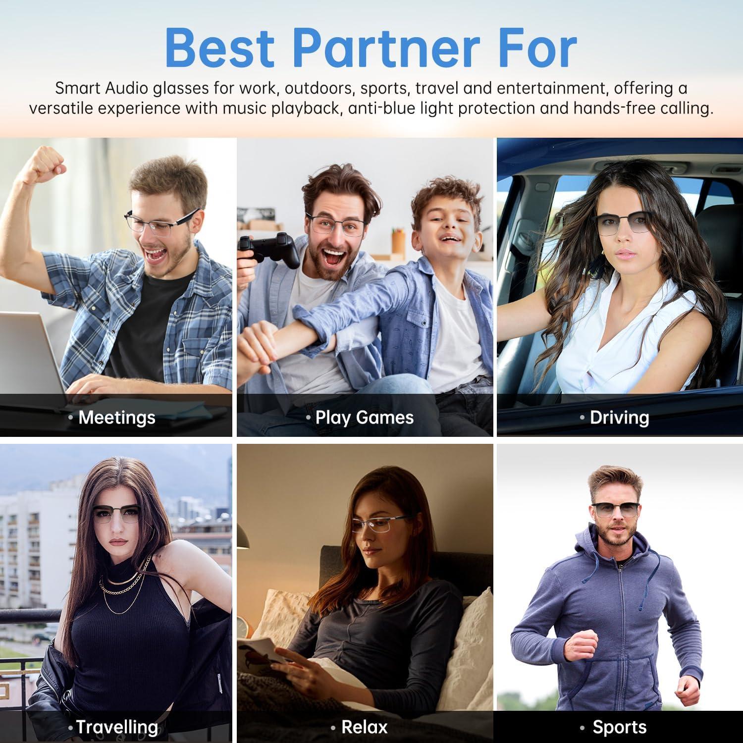 Gafas Inteligentes Tulbeys GS06 Bluetooth Polarizadas UV400