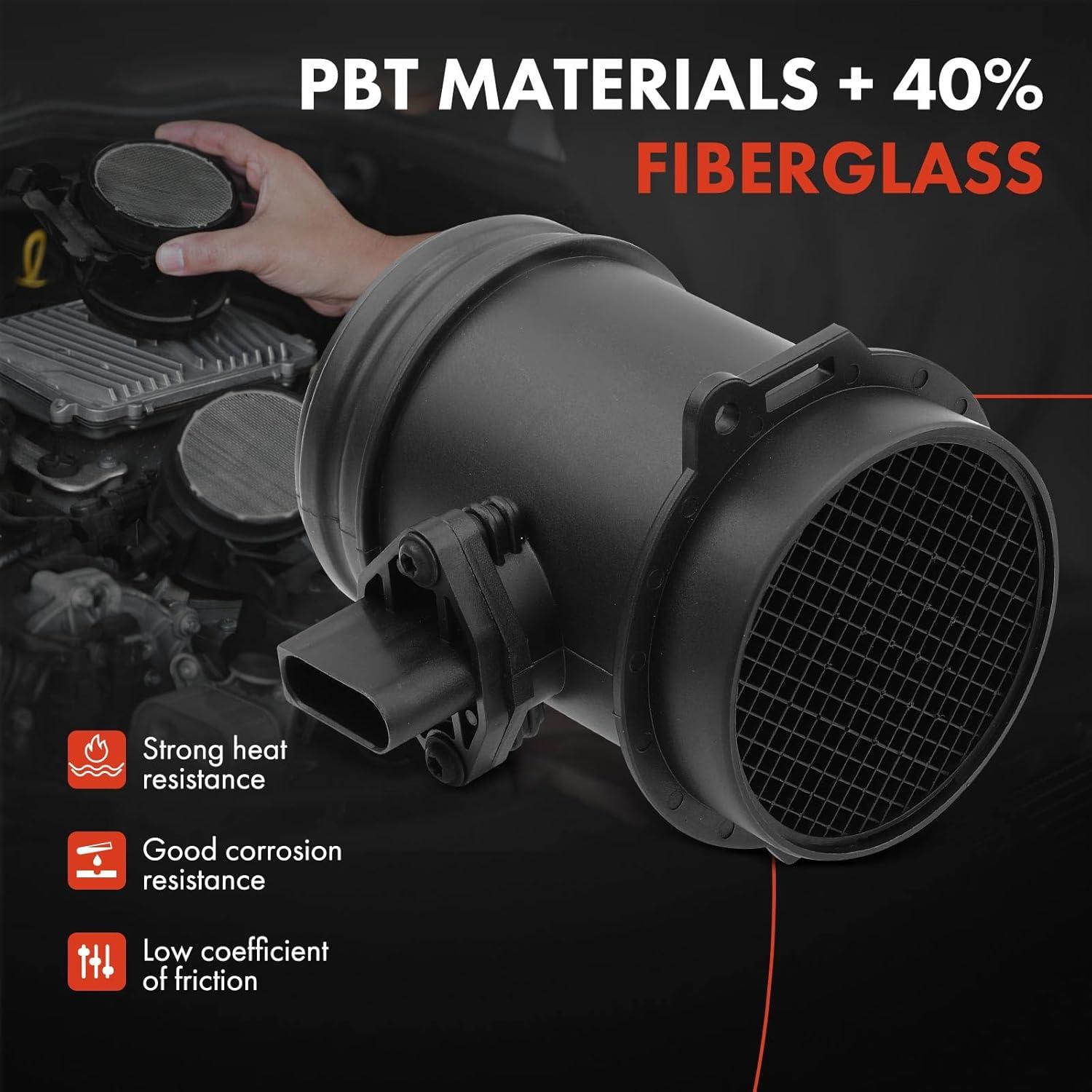 Sensor de Flujo de Aire Masivo A-Premium 5 Pines para Audi