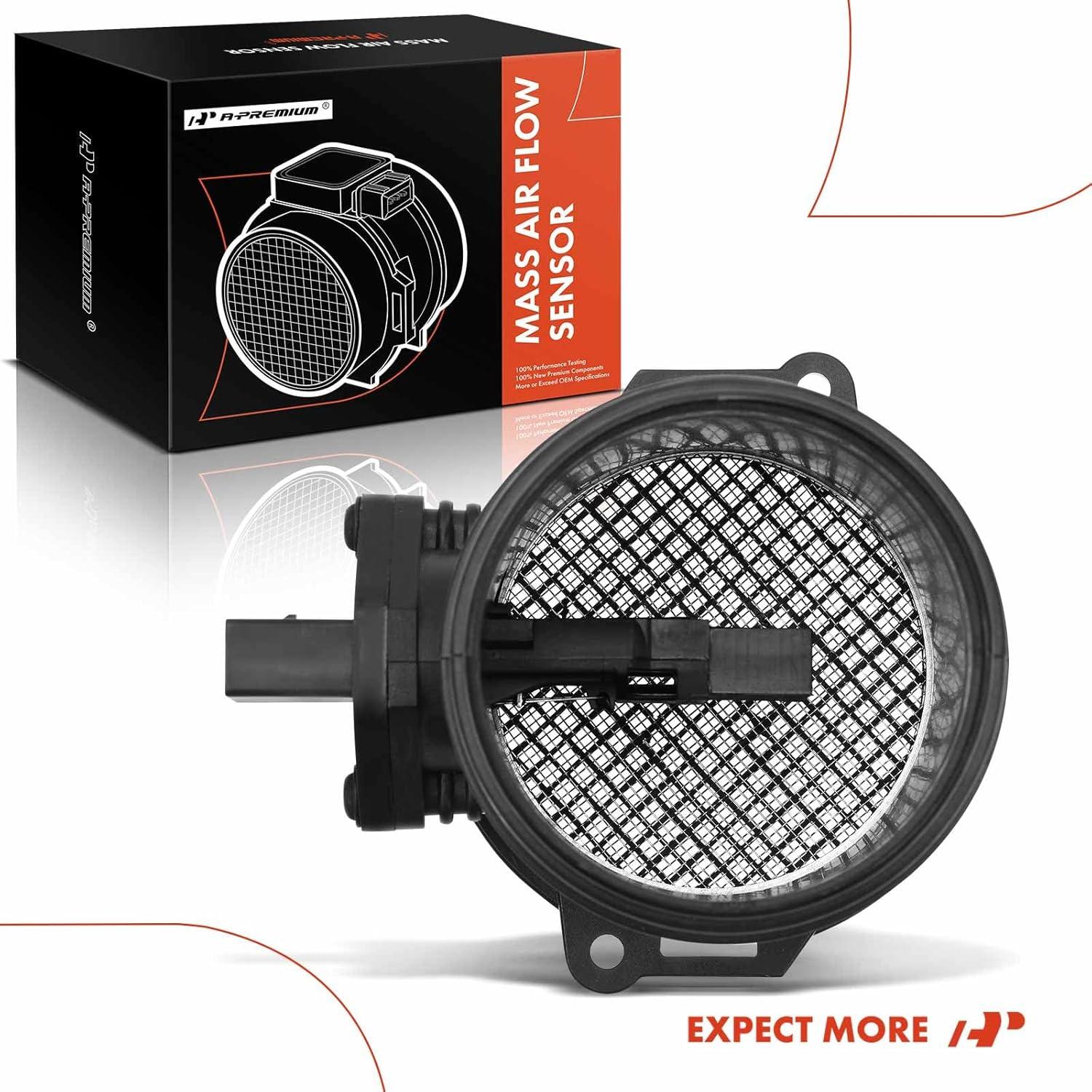 Sensor de Flujo de Aire Masivo A-Premium 5 Pines para Audi