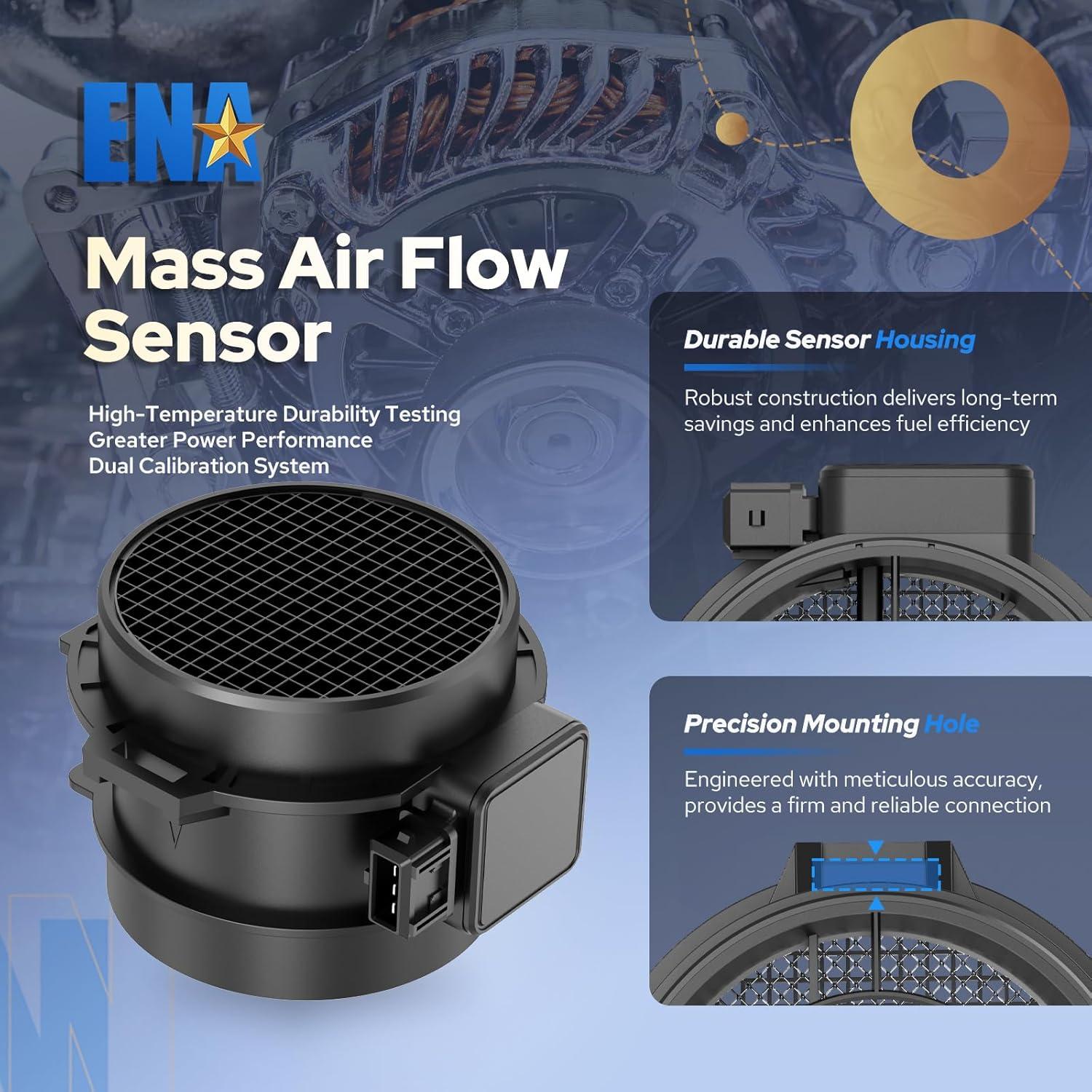 Sensor de Flujo de Aire Masivo ENA para BMW 330Ci 330i 330xi 530i X5 Z3