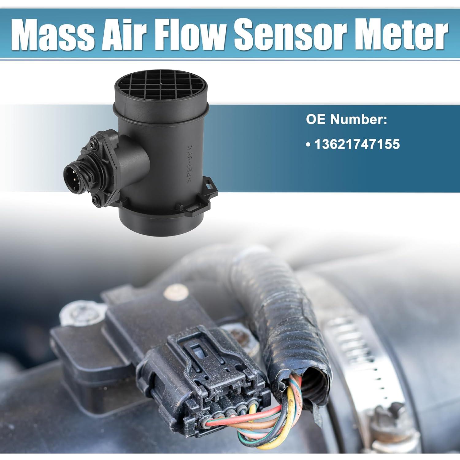 Sensor de Flujo de Aire Masivo uxcell 13621747155 para BMW