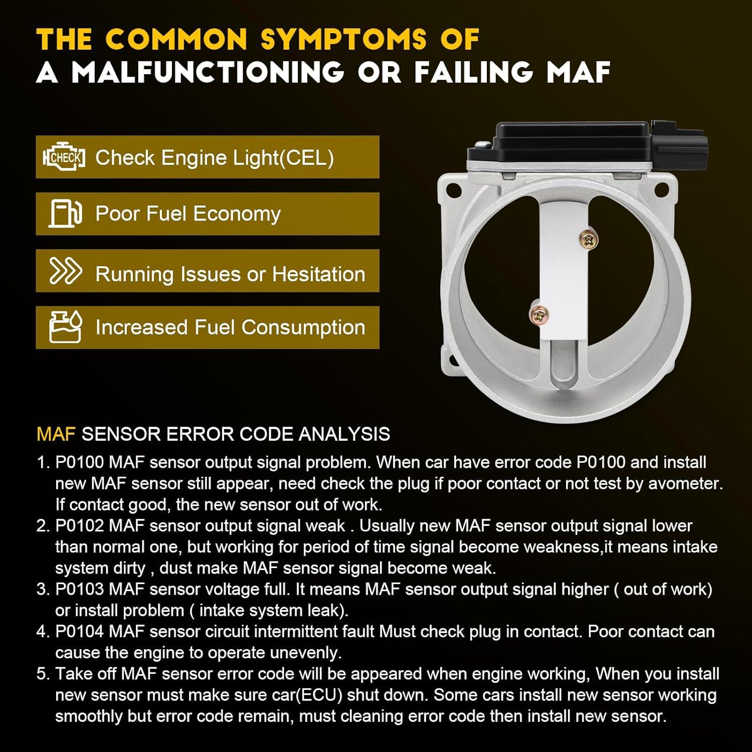 Sensor de Flujo de Aire Masivo OCPTY MAF 2451045 para Ford