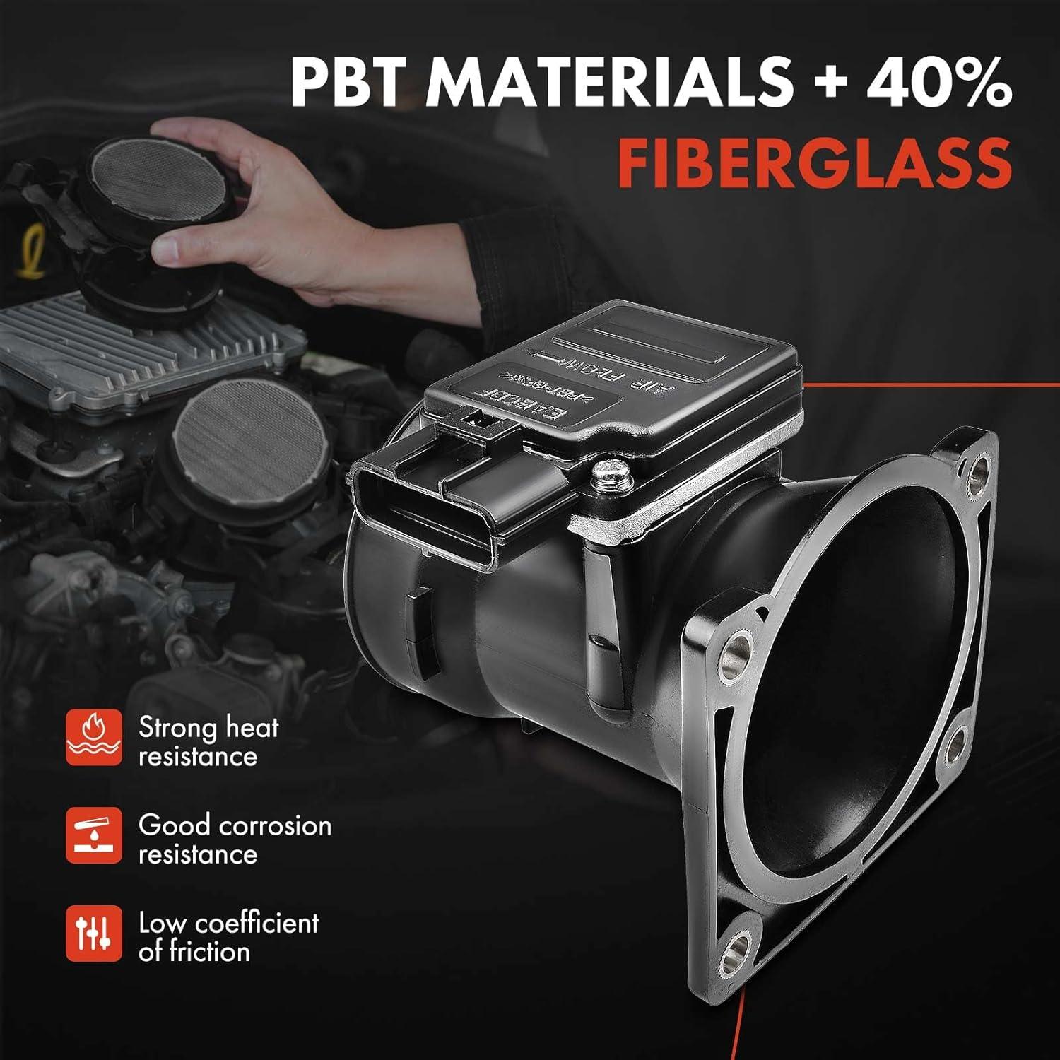 Sensor de Flujo de Aire Masivo A-Premium 6 Pines para Ford