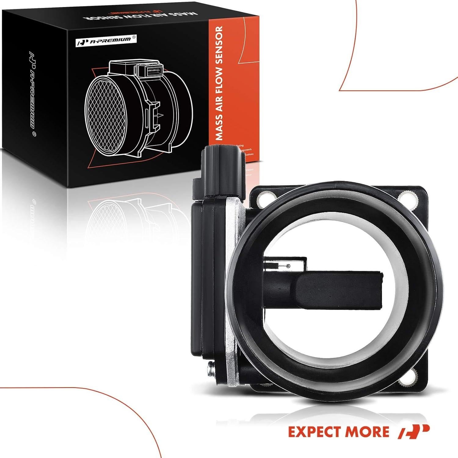 Sensor de Flujo de Aire Masivo A-Premium 6 Pines para Ford