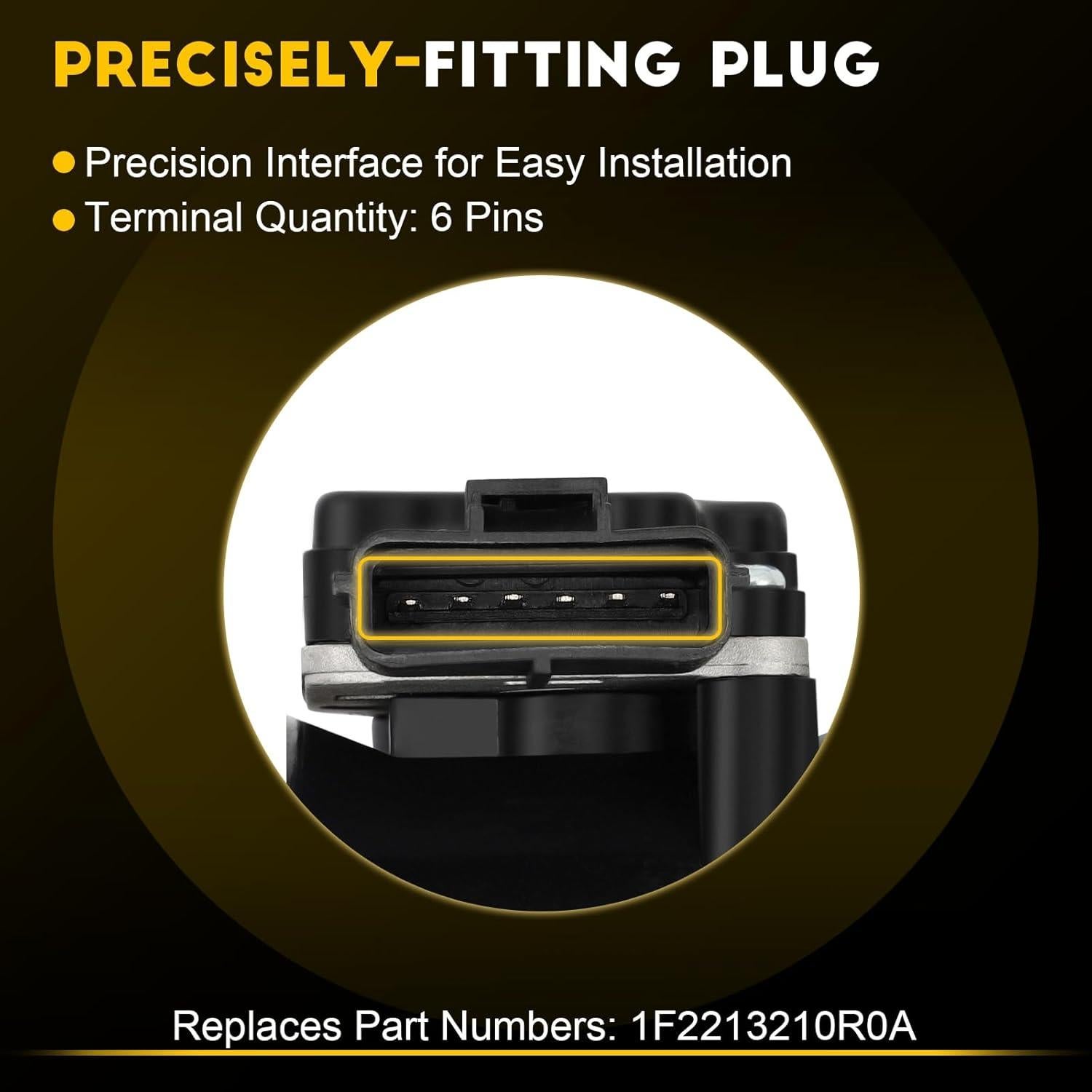 Sensor de flujo de aire OCPTY 114082-5209 para Ford y Mazda