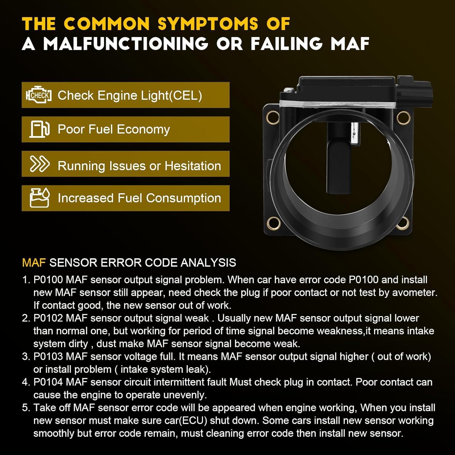 Sensor de flujo de aire OCPTY 114082-5209 para Ford y Mazda