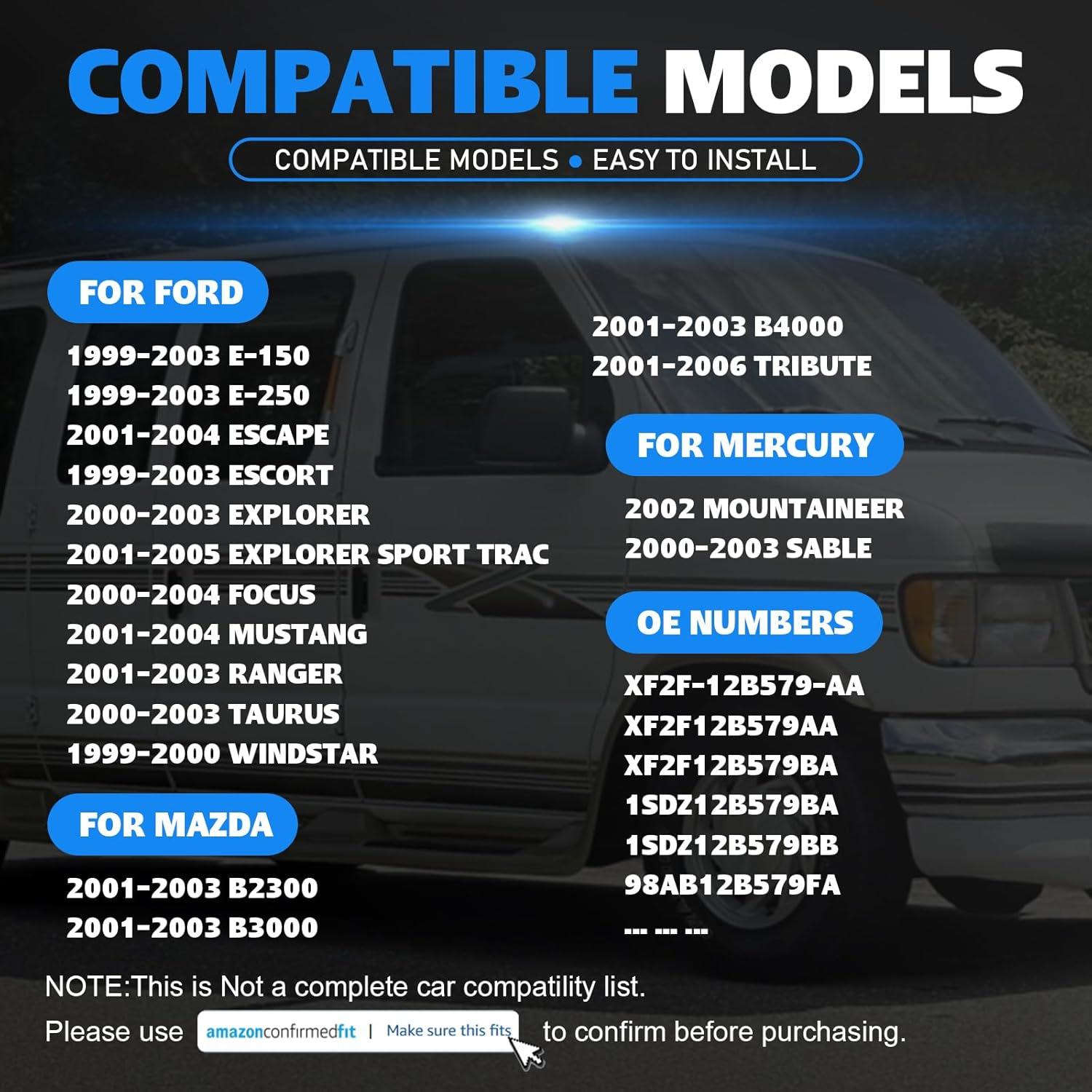 Sensor de flujo de aire masivo JADRANCI XF2F-12B579-AA para Ford y Mazda