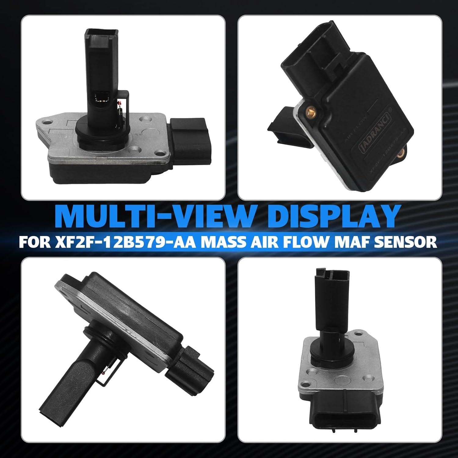 Sensor de flujo de aire masivo JADRANCI XF2F-12B579-AA para Ford y Mazda