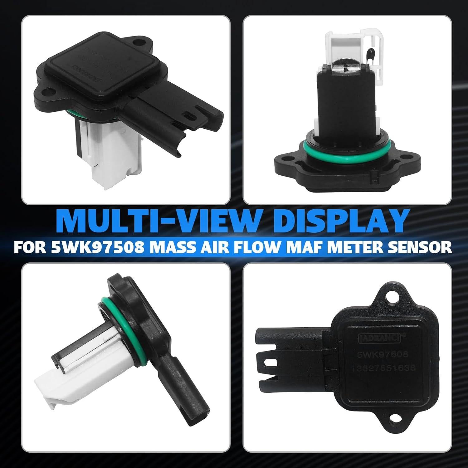 Sensor de flujo de aire MAF JADRANCI 5WK97508 para BMW