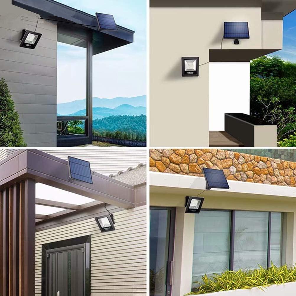 Foco Solar LED Ousam 3000K Impermeable 5M para Exterior