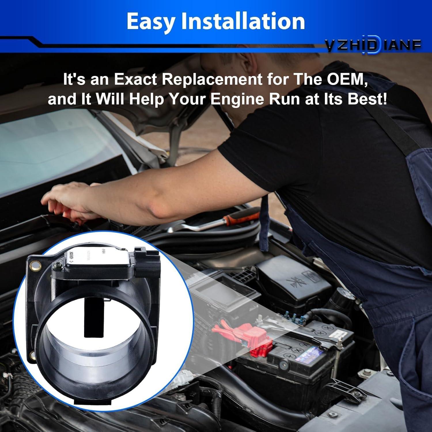 Sensor de Flujo de Aire Masivo YZHIDIANF F8DZ12B579BA 340g