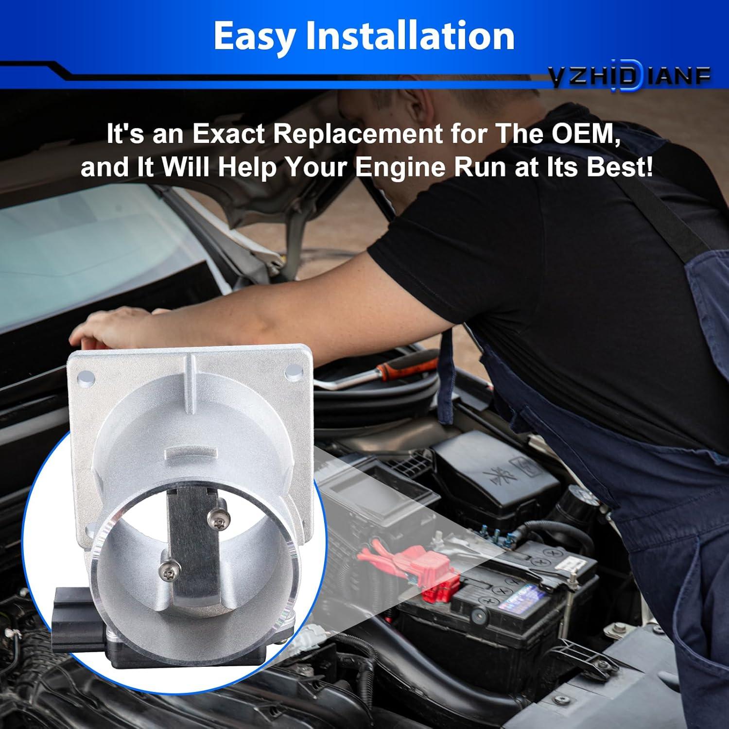 Sensor de Flujo de Aire Masivo YZHIDIANF F67Z12B579BBRM