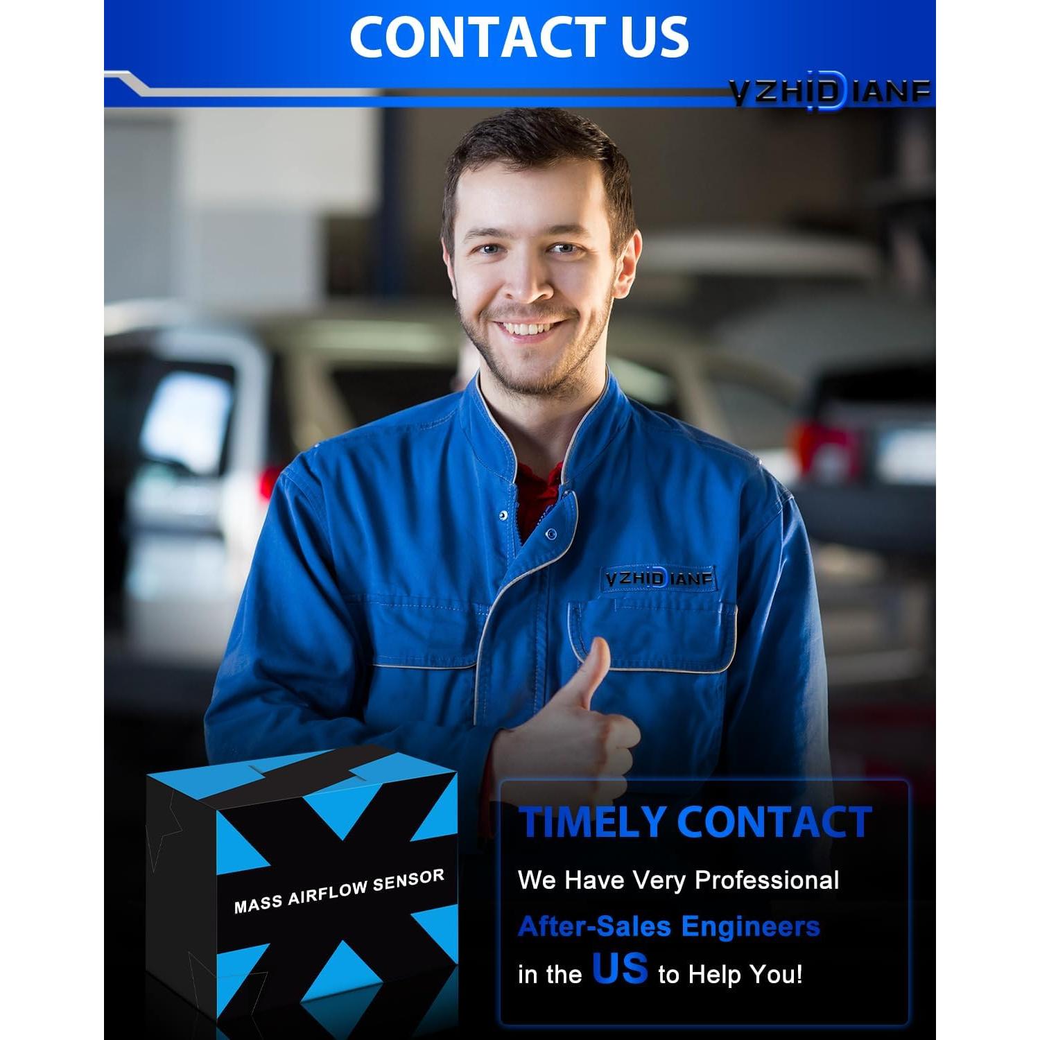 Sensor de Flujo de Aire Masivo YZHIDIANF F67Z12B579BBRM