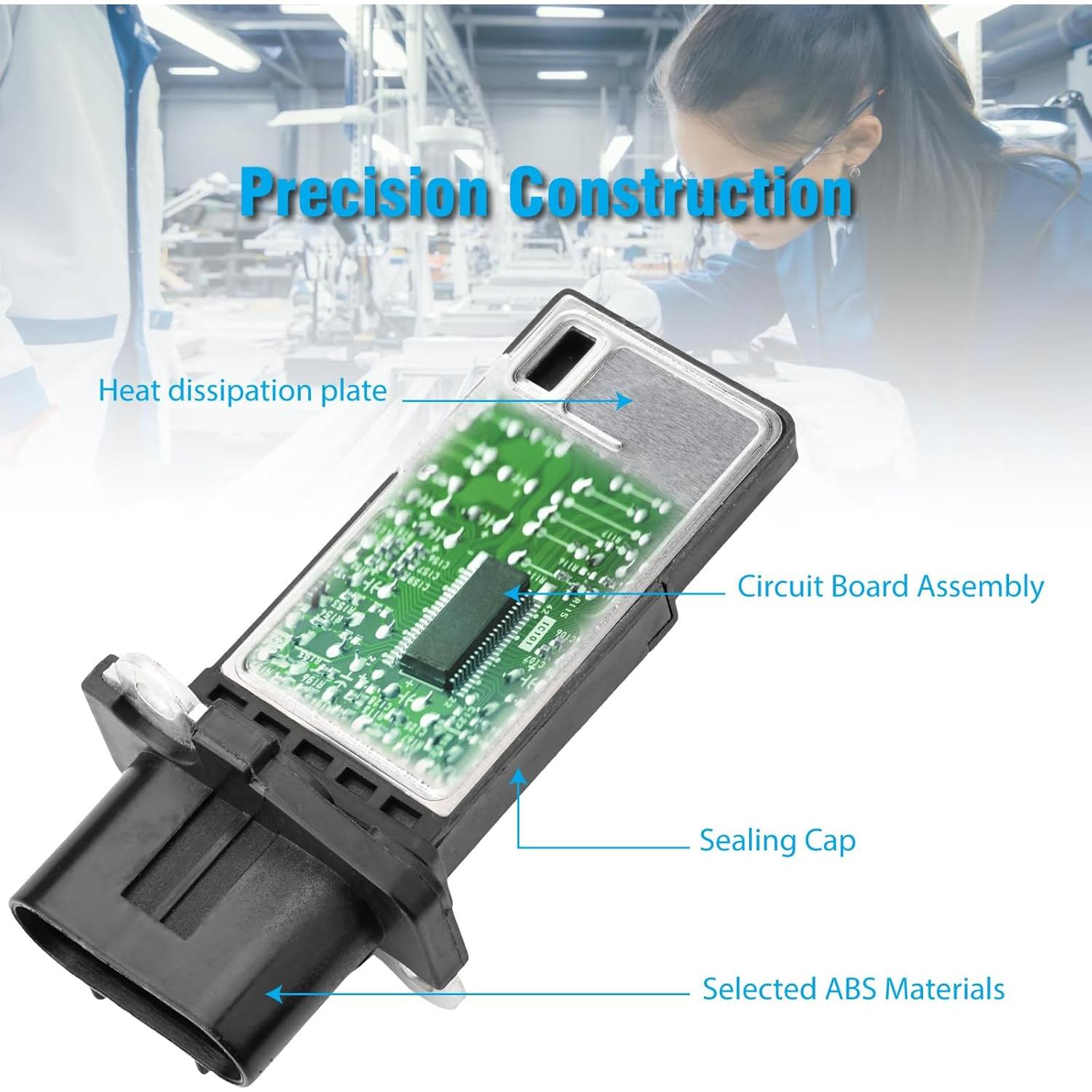 Sensor de Flujo de Aire Masivo DOSKJOK MAF Compatible Vehículos