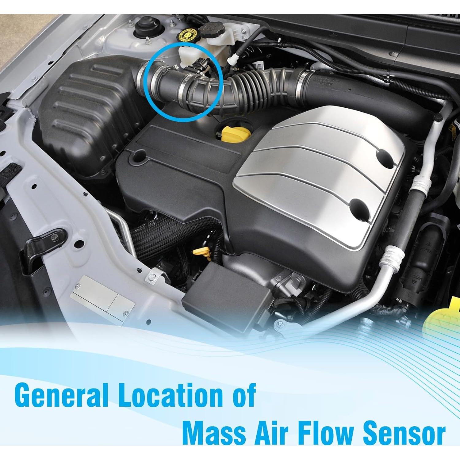 Sensor de Flujo de Aire Masivo DOSKJOK MAF Compatible Vehículos