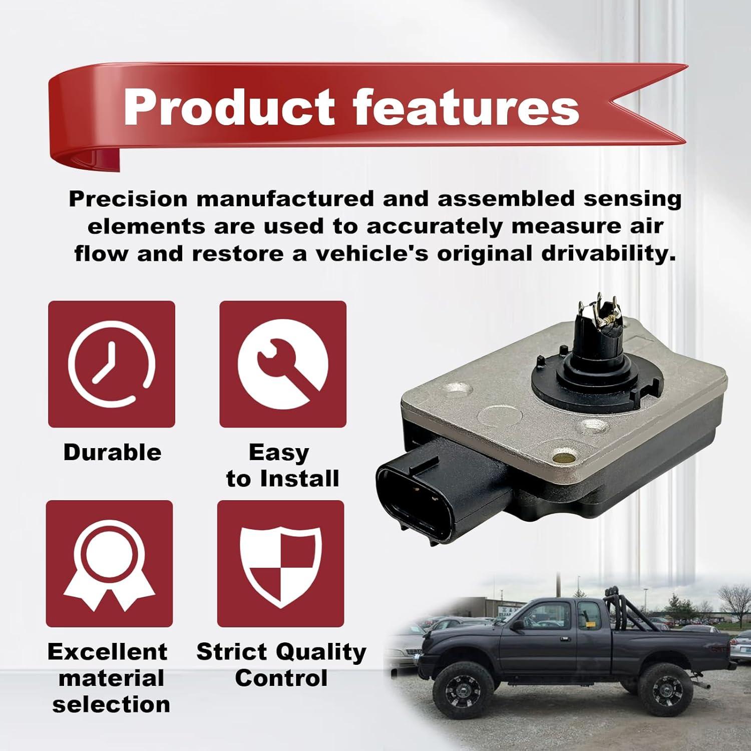 Sensor de Flujo de Aire Masivo Pleoos 22250-75010 Compatible Toyota